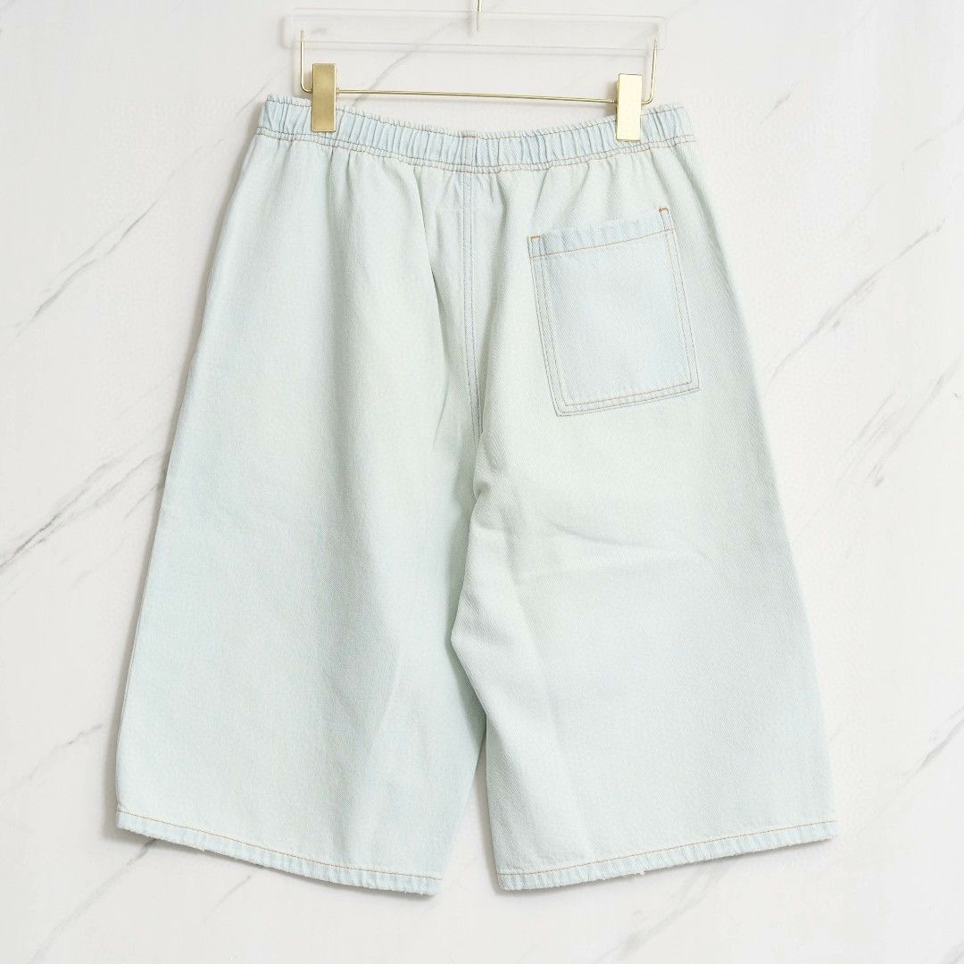 MM6 MM6 Men's Straight Denim Shorts Size US 28 / EU 44 - 4 Thumbnail