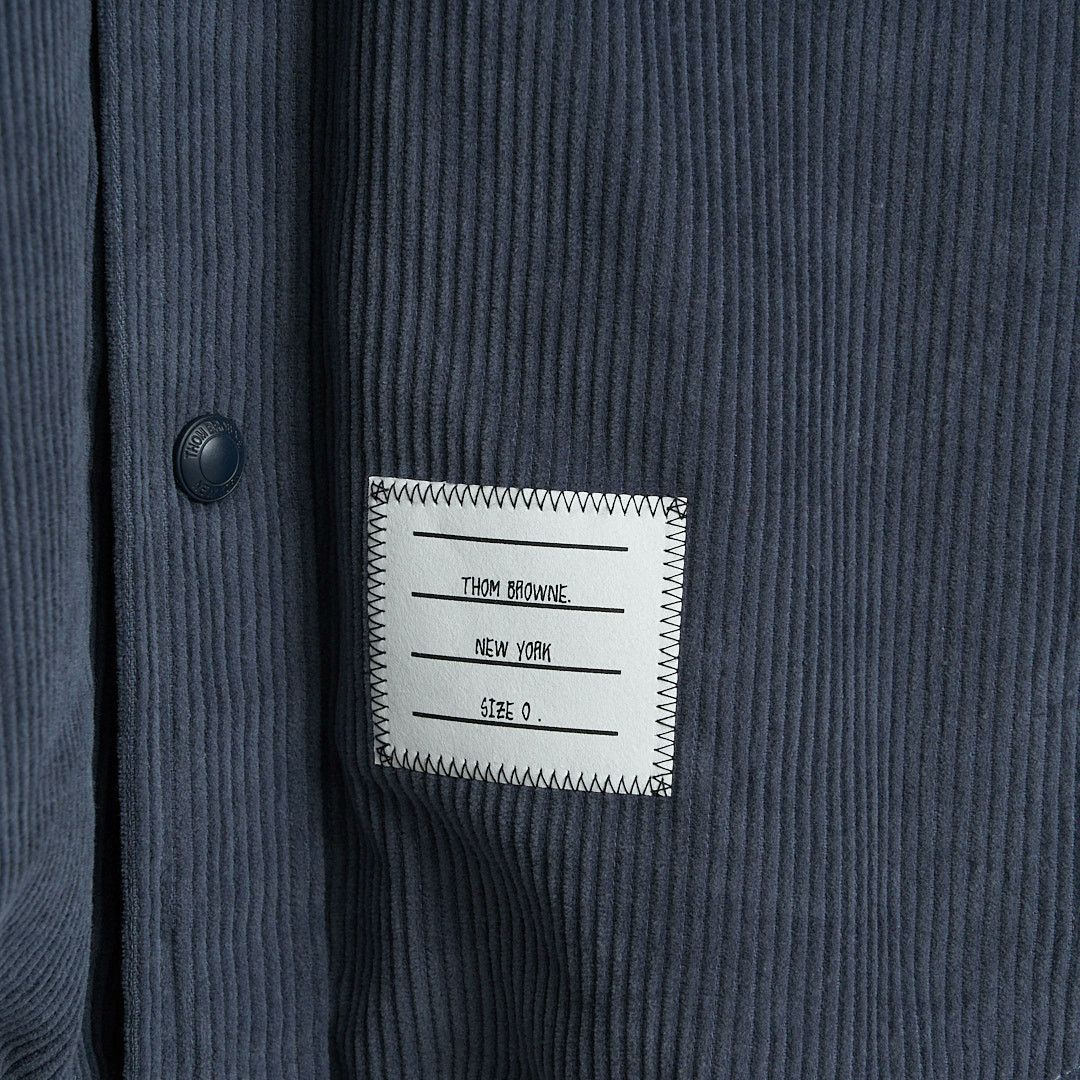 Thom Browne Thom Browne Men's Corduroy Shirt Jacket Size US M / EU 48-50 / 2 - 3 Thumbnail