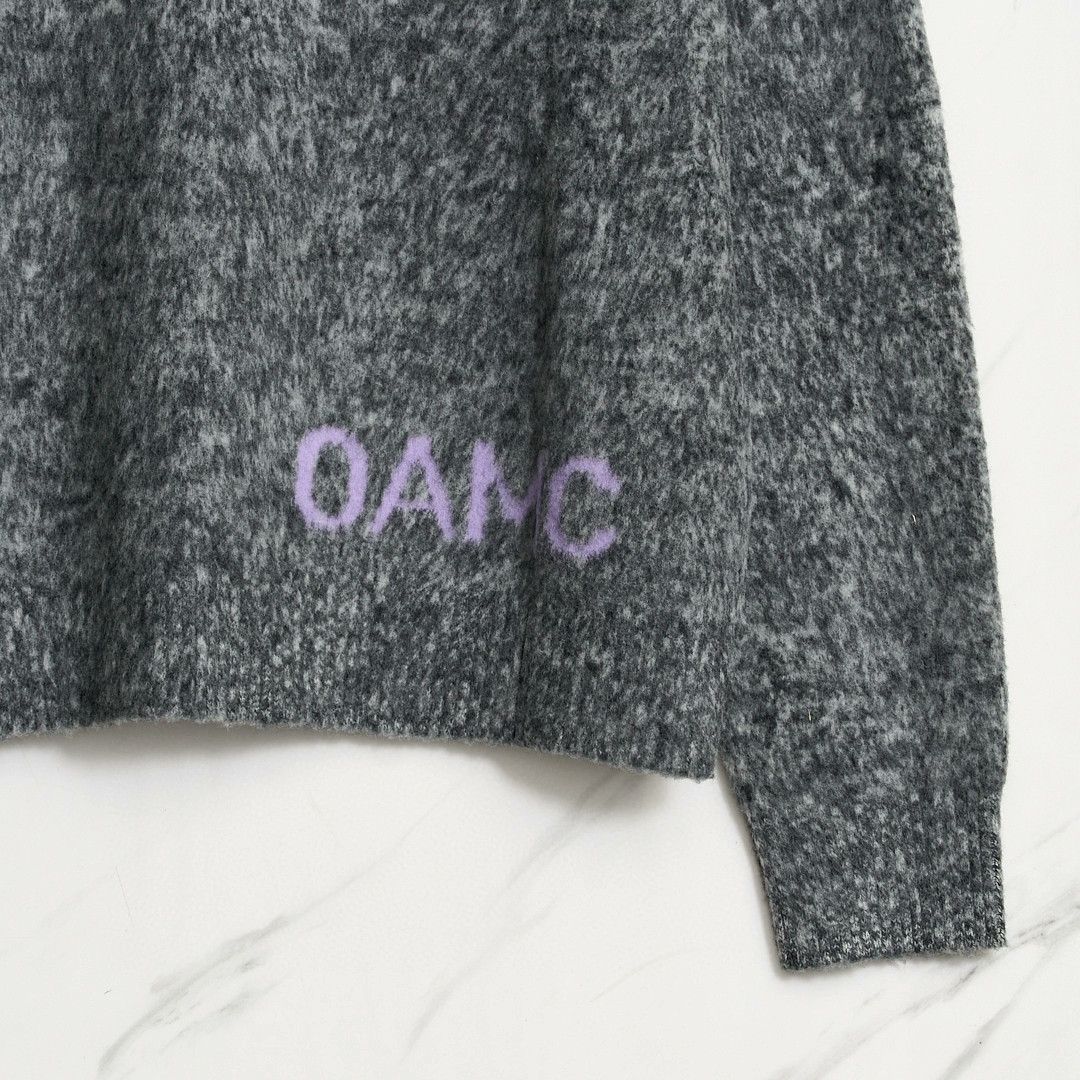OAMC OAMC Men's Letter Jacquard Crewneck Knit Size US M / EU 48-50 / 2 - 5 Thumbnail