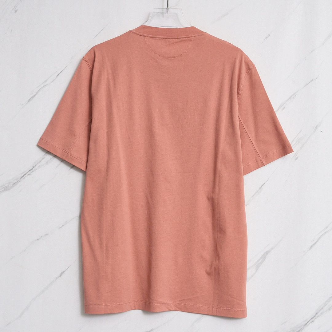 Brunello Cucinelli Brunello Cucinelli Men's Logo Print T-Shirt Size US M / EU 48-50 / 2 - 5 Thumbnail
