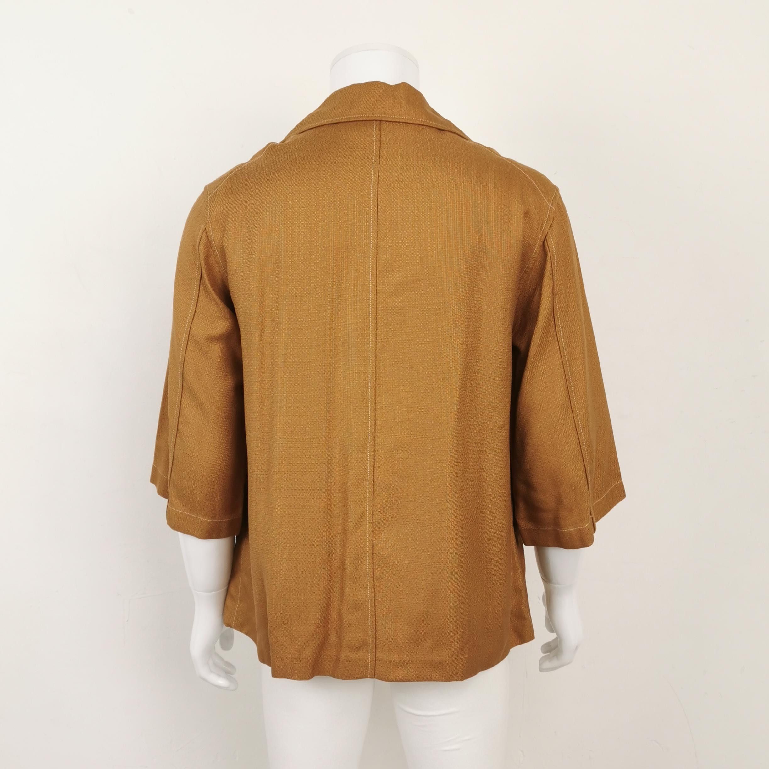 Gucci Gucci Logo Patch Viscose Light Jacket Size 44 Size US S / EU 44-46 / 1 - 2 Thumbnail