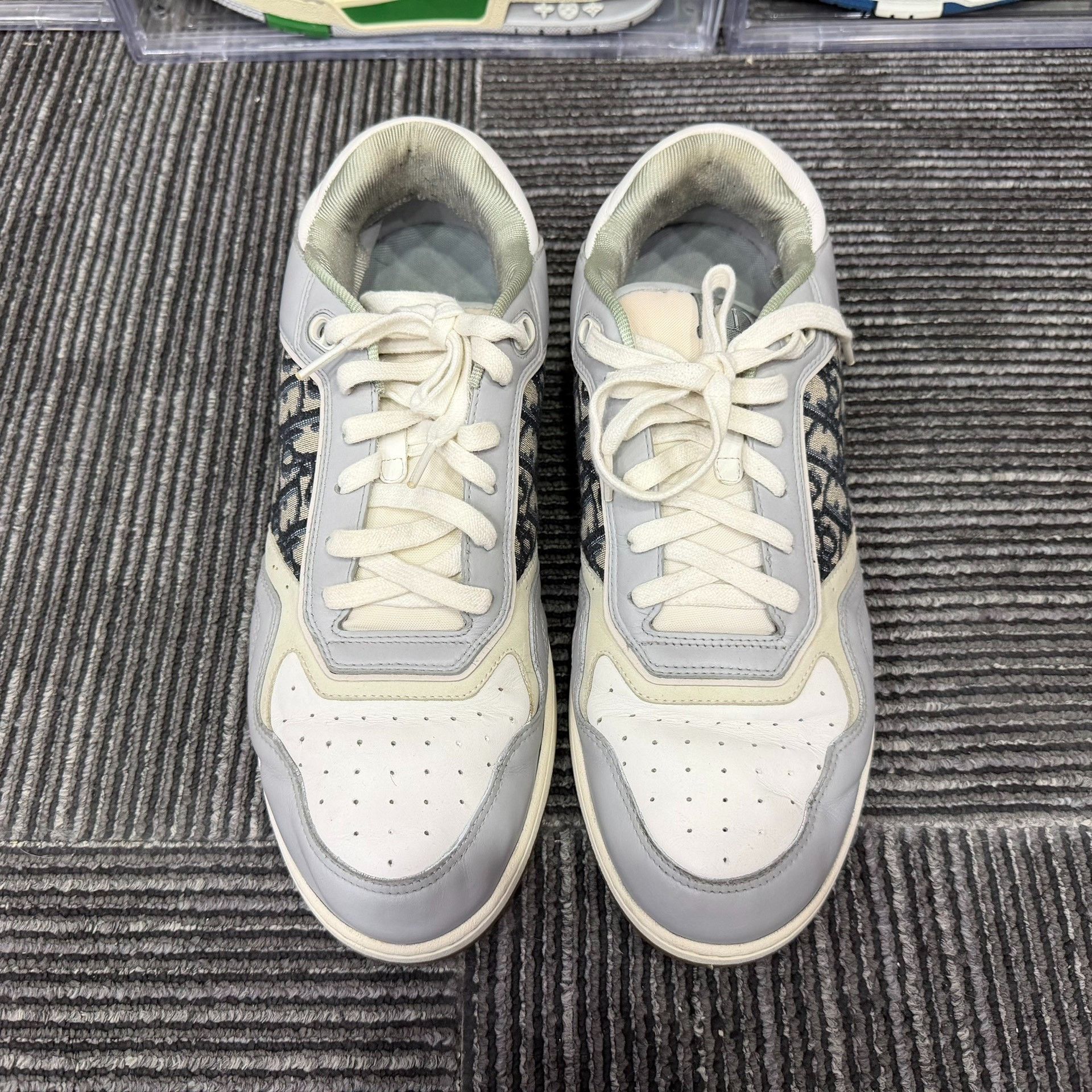 Dior Dior Embroidered White Lowtop Sneakers 15 Men Size US 15 / EU 48 - 4 Thumbnail