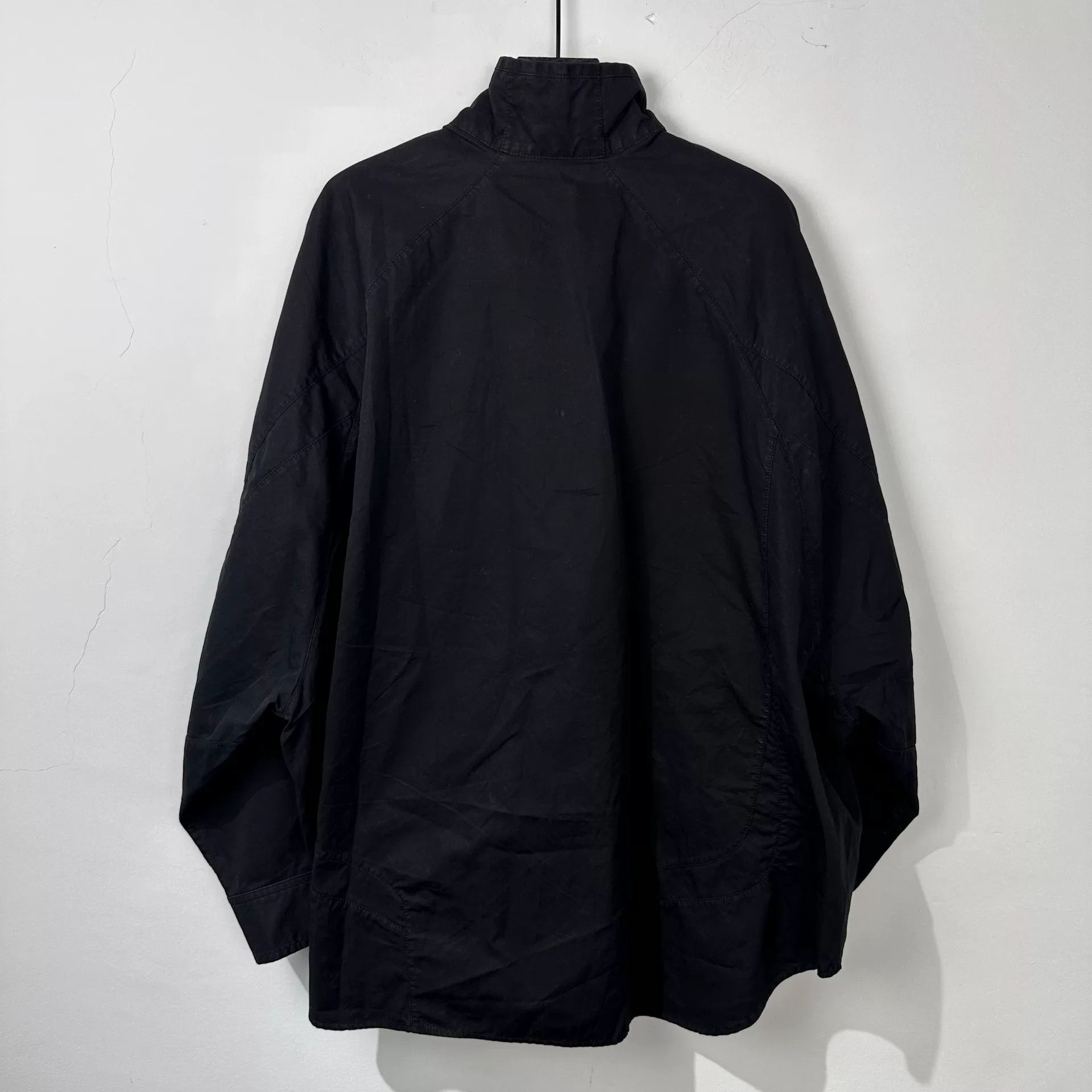 Balenciaga Balenciaga Embroidered Black Shirt s Men Size US S / EU 44-46 / 1 - 2 Thumbnail