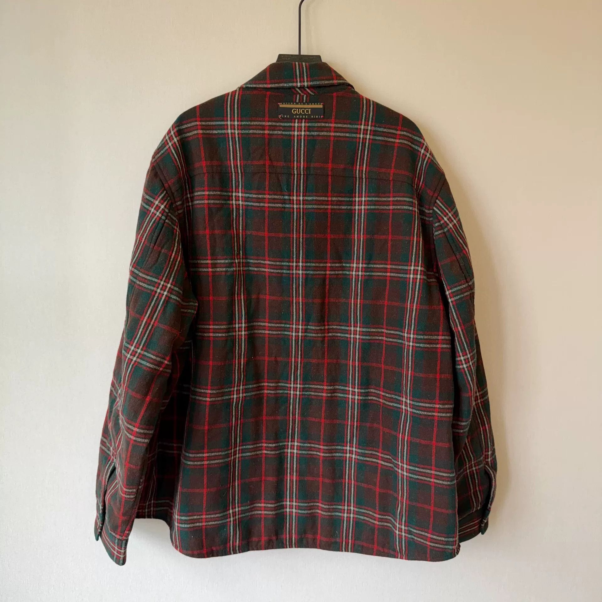 Gucci Gucci Wool Plaid Light Jacket l Men Size US L / EU 52-54 / 3 - 2 Thumbnail