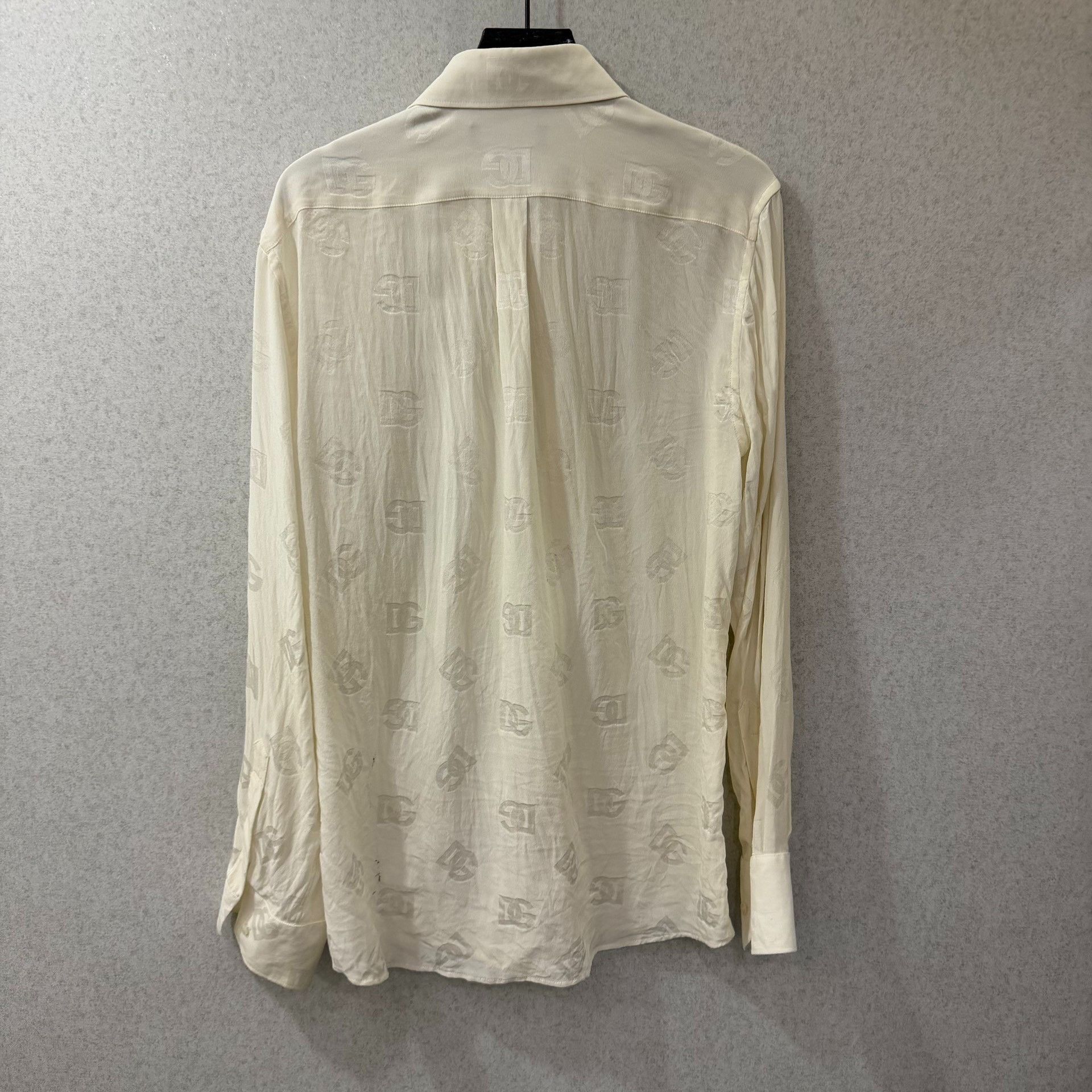 Dolce & Gabbana Dolce & Gabbana Silk White Shirt s Men Size US S / EU 44-46 / 1 - 2 Thumbnail