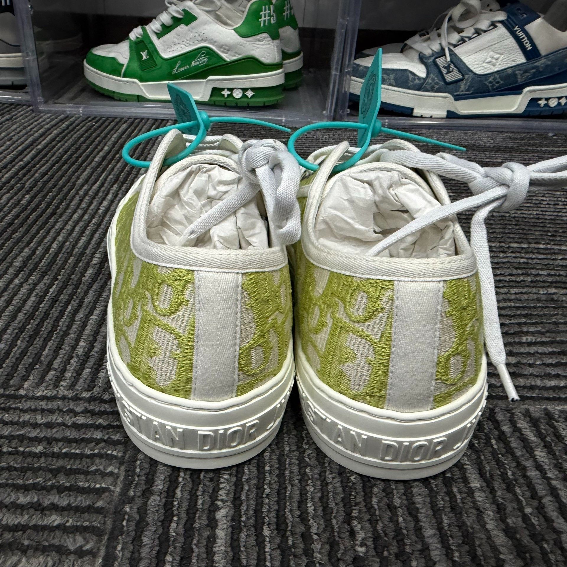 Dior Dior Yellow Lowtop Sneakers us_7 Women Size US 7 / IT 37 - 5 Thumbnail