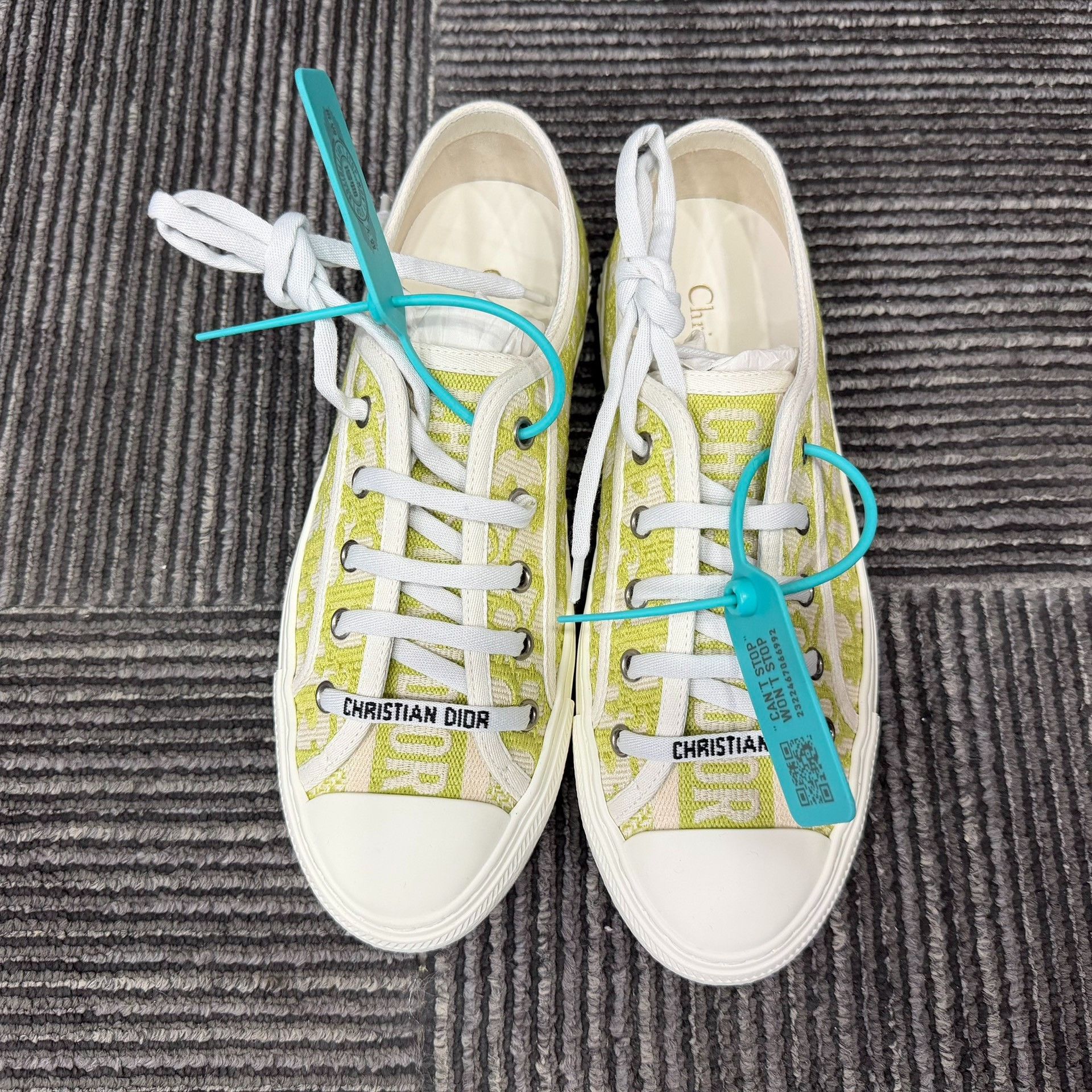 Dior Dior Yellow Lowtop Sneakers us_7 Women Size US 7 / IT 37 - 4 Thumbnail