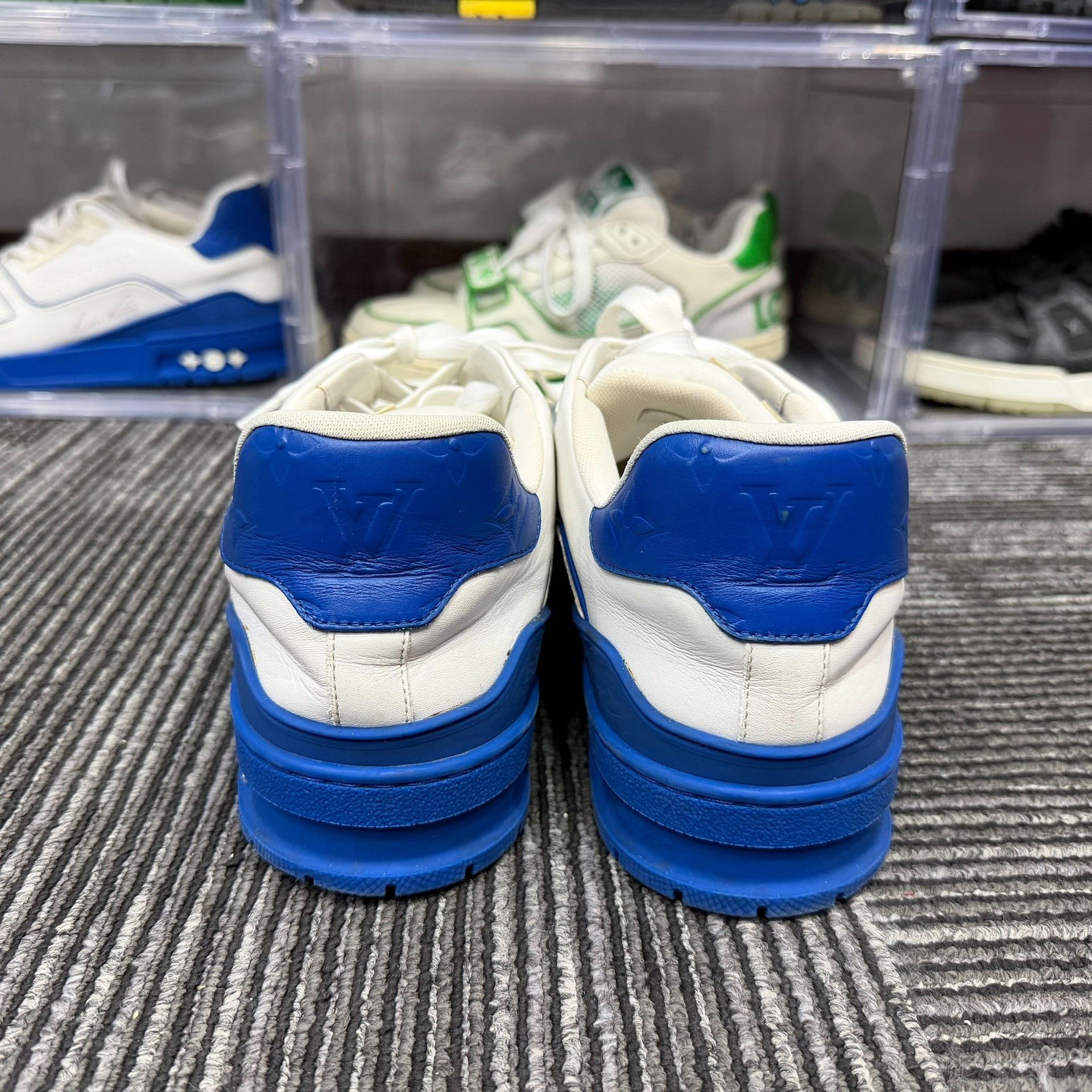 Louis Vuitton Louis Vuitton Training Blue Lowtop Sneakers 9 Men Size US 9 / EU 42 - 5 Thumbnail
