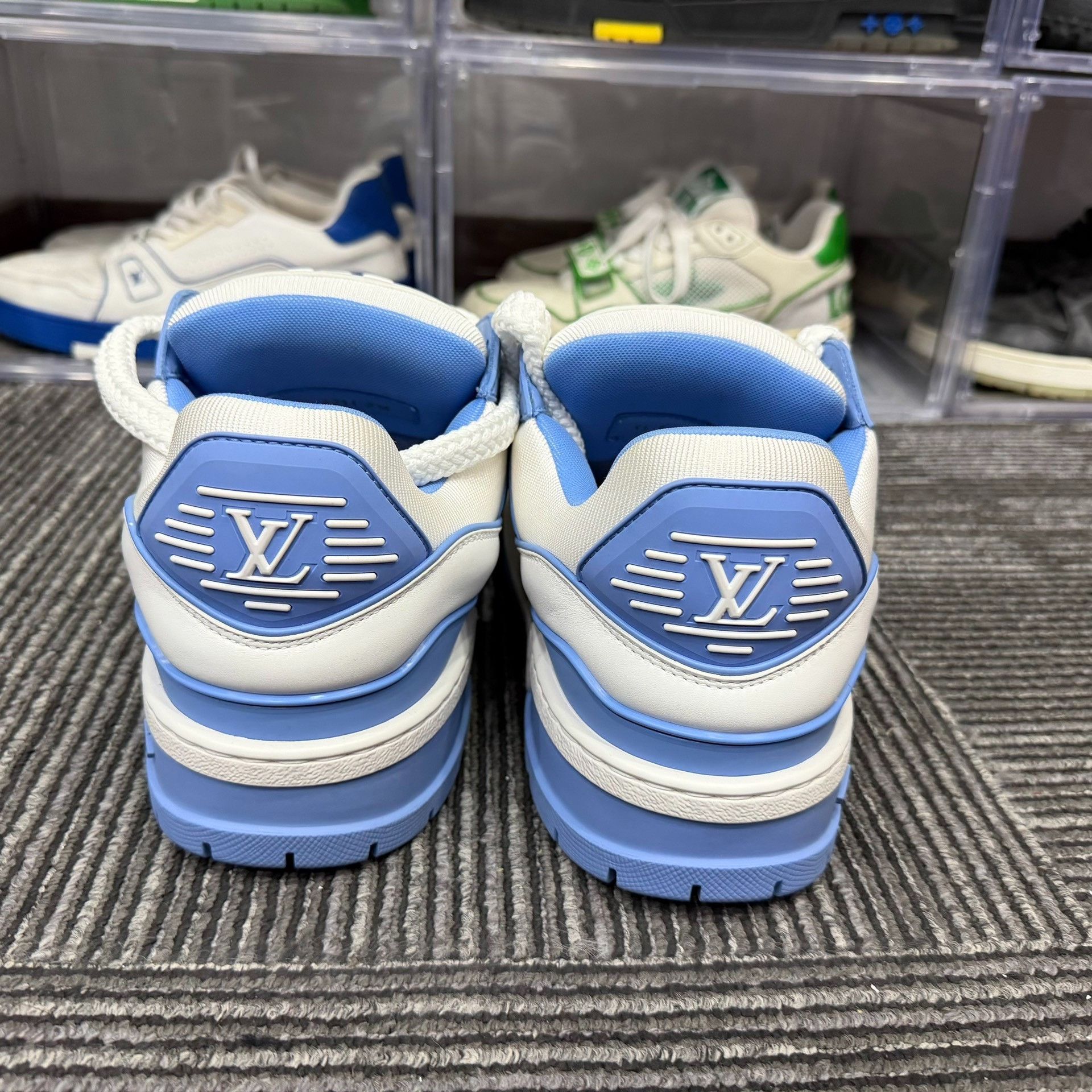 Louis Vuitton Louis Vuitton Training Blue Lowtop Sneakers 10 Men Size US 10 / EU 43 - 5 Thumbnail