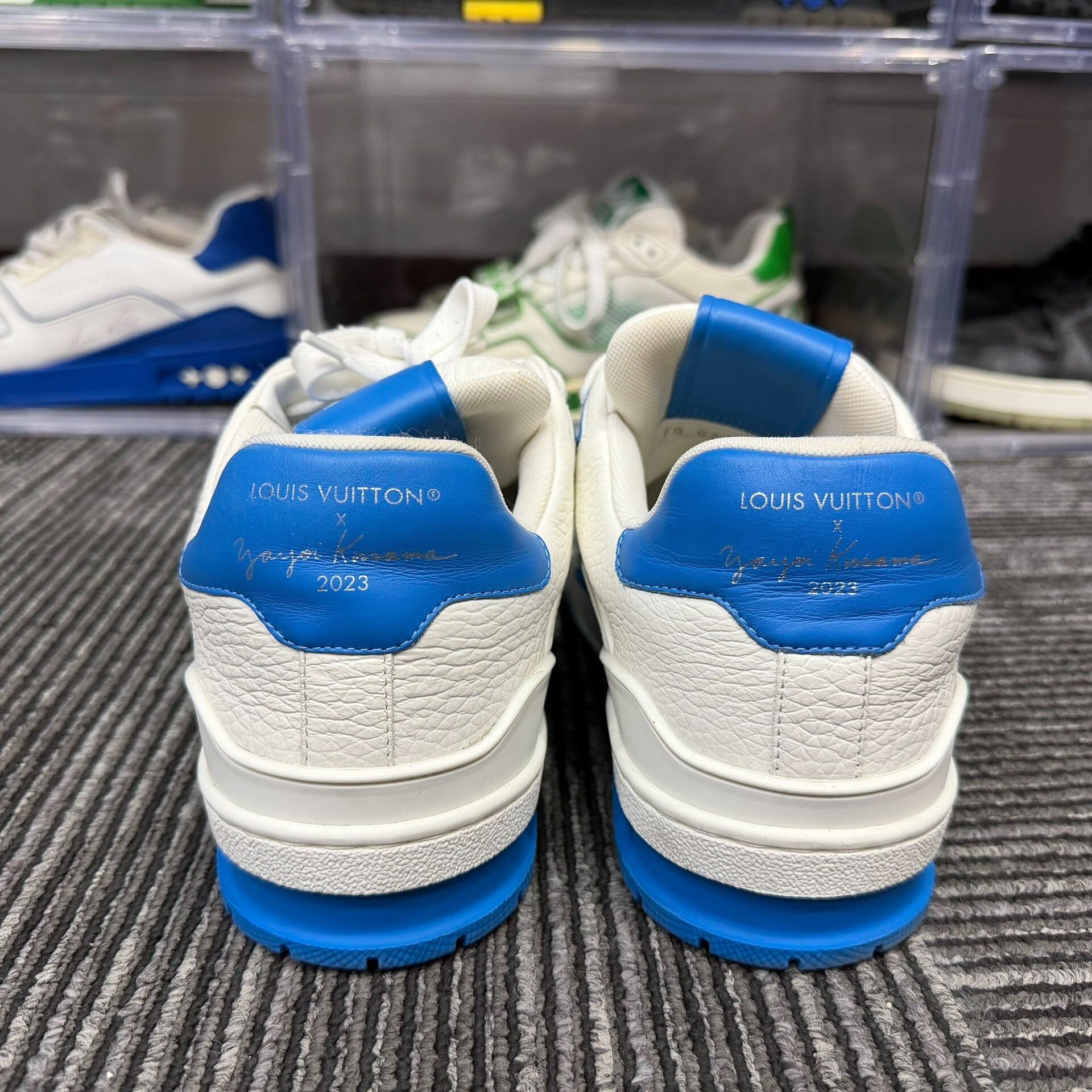 Louis Vuitton Louis Vuitton Training Blue Lowtop Sneakers 7 Men Size US 7 / EU 40 - 5 Thumbnail