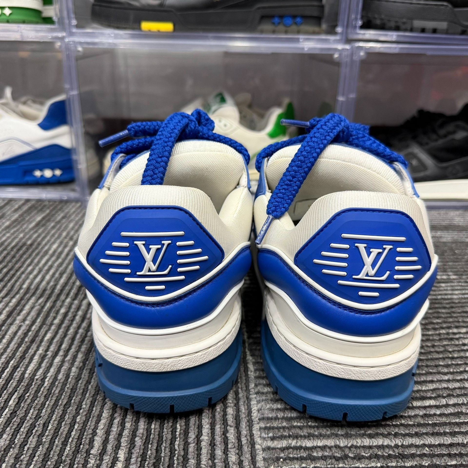 Louis Vuitton Louis Vuitton Training Blue Lowtop Sneakers 9 Men Size US 9 / EU 42 - 5 Thumbnail