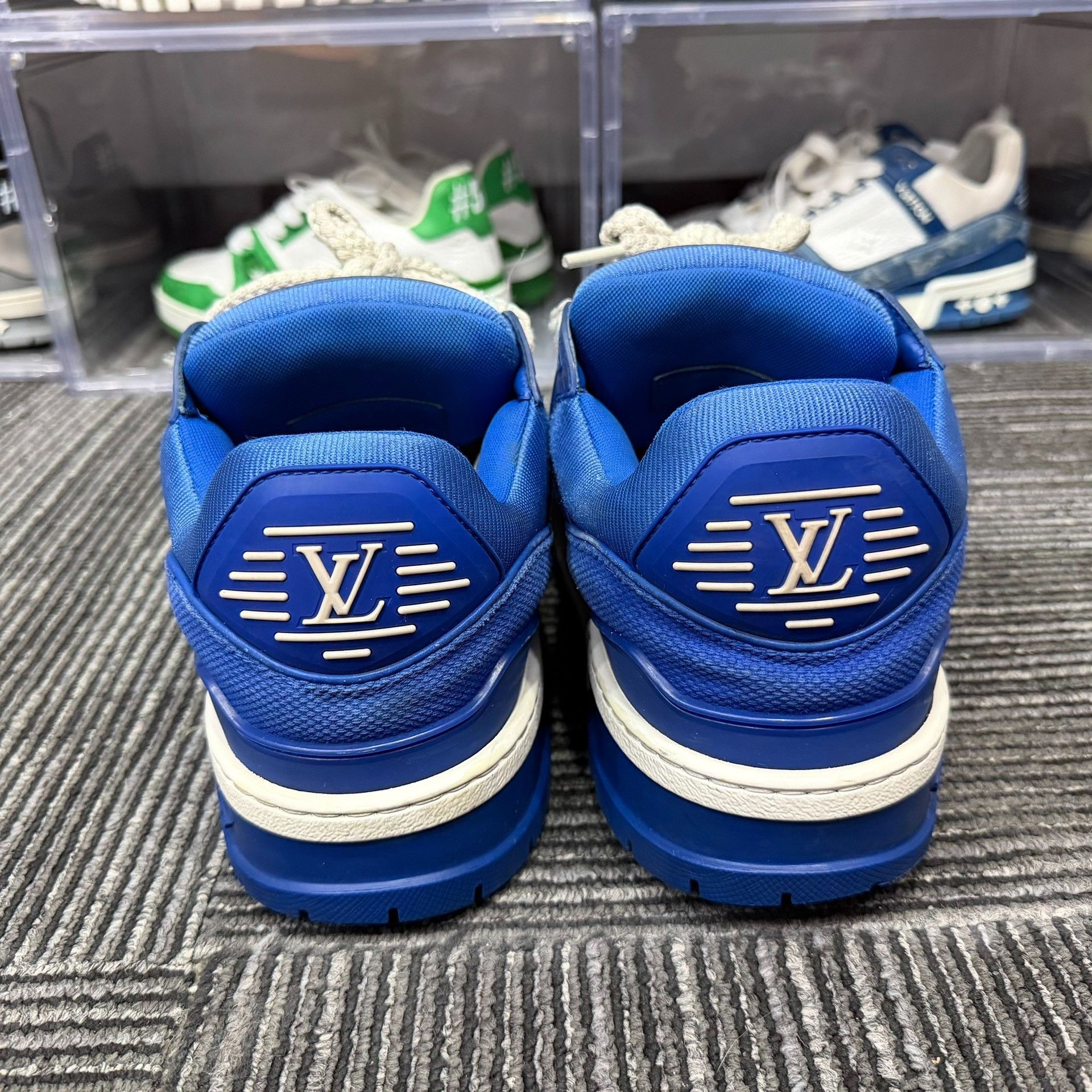 Louis Vuitton Louis Vuitton Training Blue Lowtop Sneakers 10 Men Size US 10 / EU 43 - 5 Thumbnail