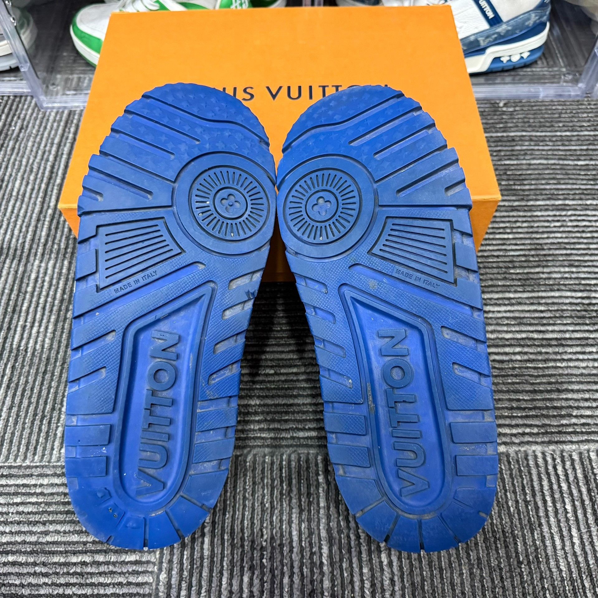 Louis Vuitton Louis Vuitton Training Blue Lowtop Sneakers 10 Men Size US 10 / EU 43 - 6 Thumbnail