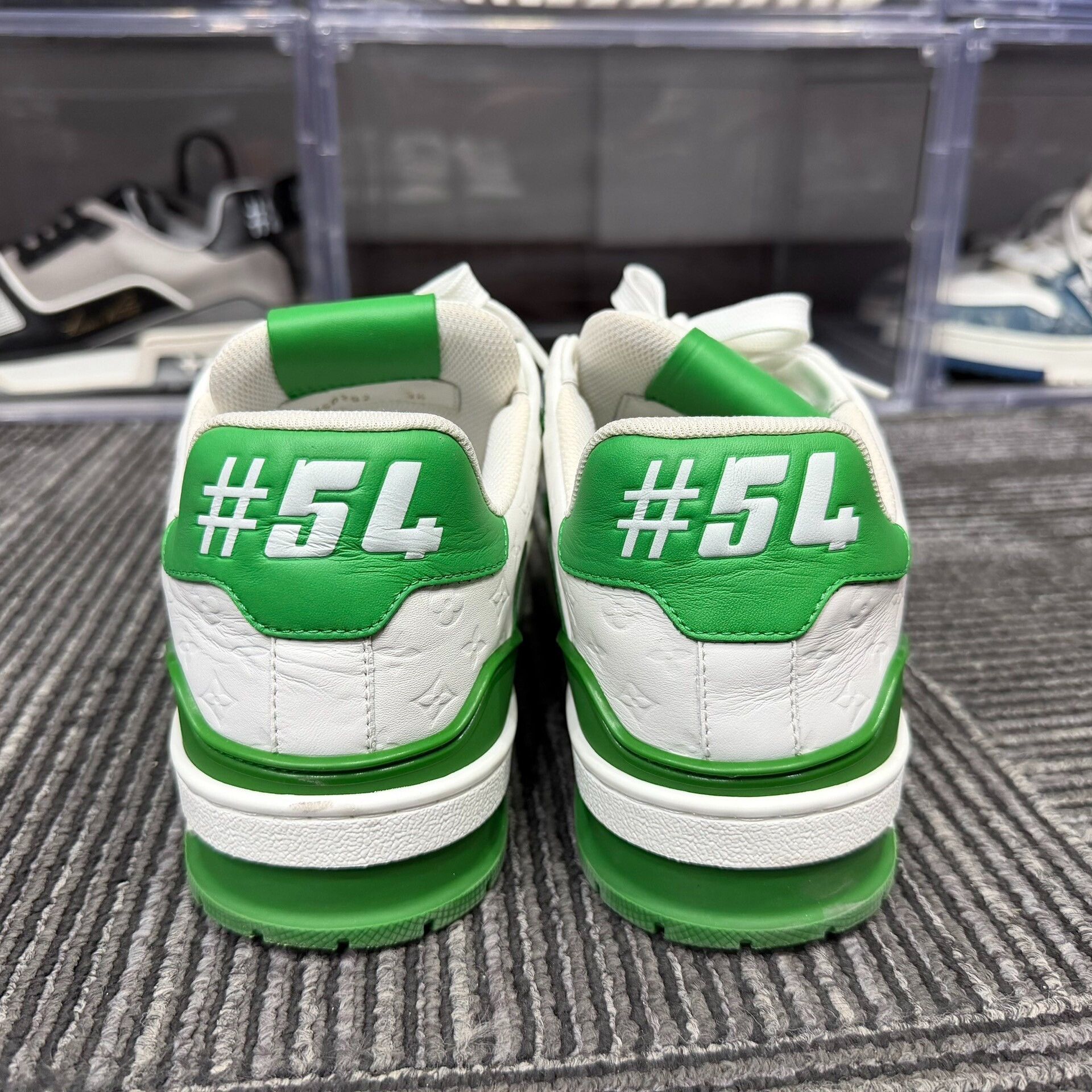 Louis Vuitton Louis Vuitton Training Green Lowtop Sneakers 5.5 Men Size US 5.5 / EU 38 - 5 Thumbnail