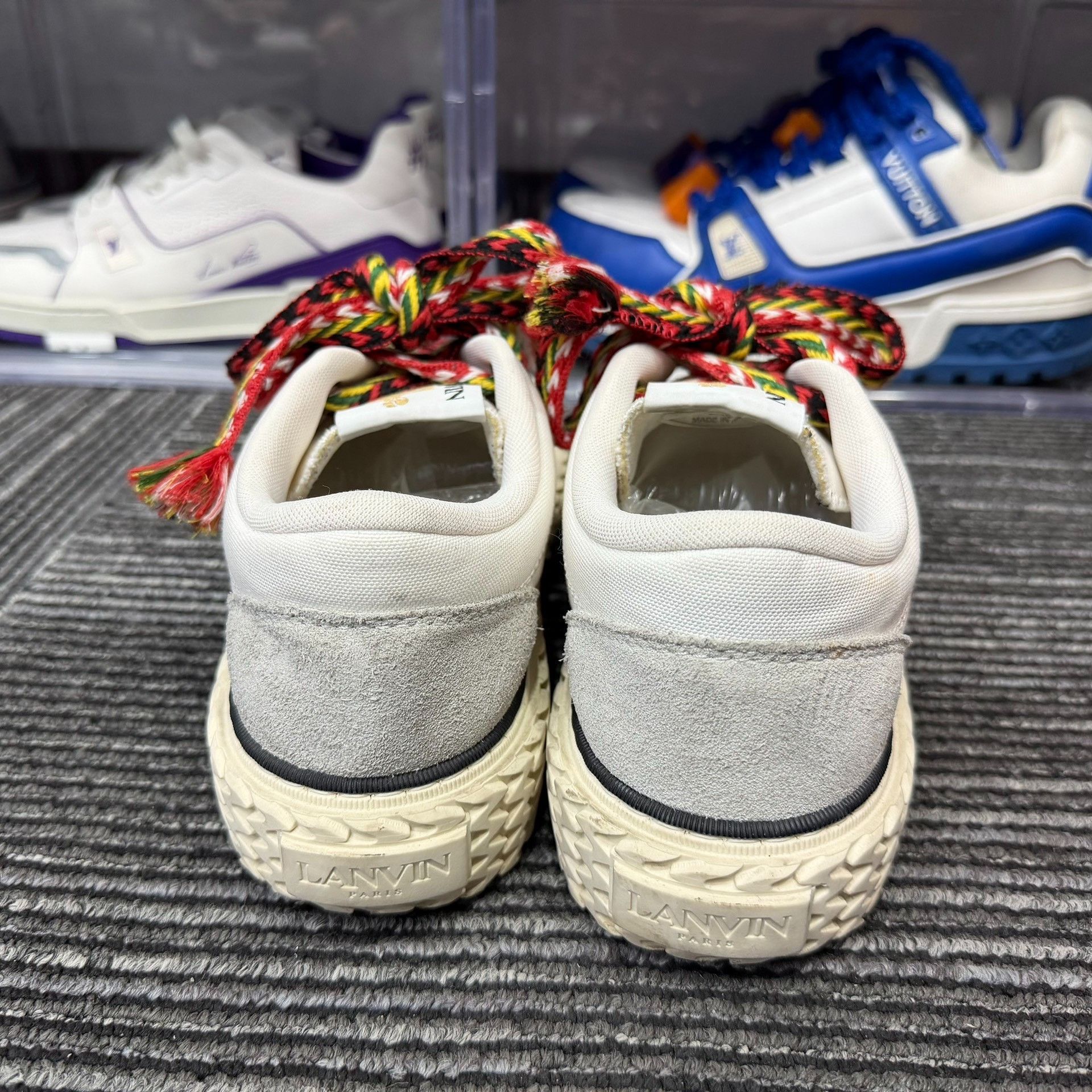 Lanvin Lanvin Canvas White Lowtop Sneakers 8 Men Size US 8 / EU 41 - 5 Thumbnail
