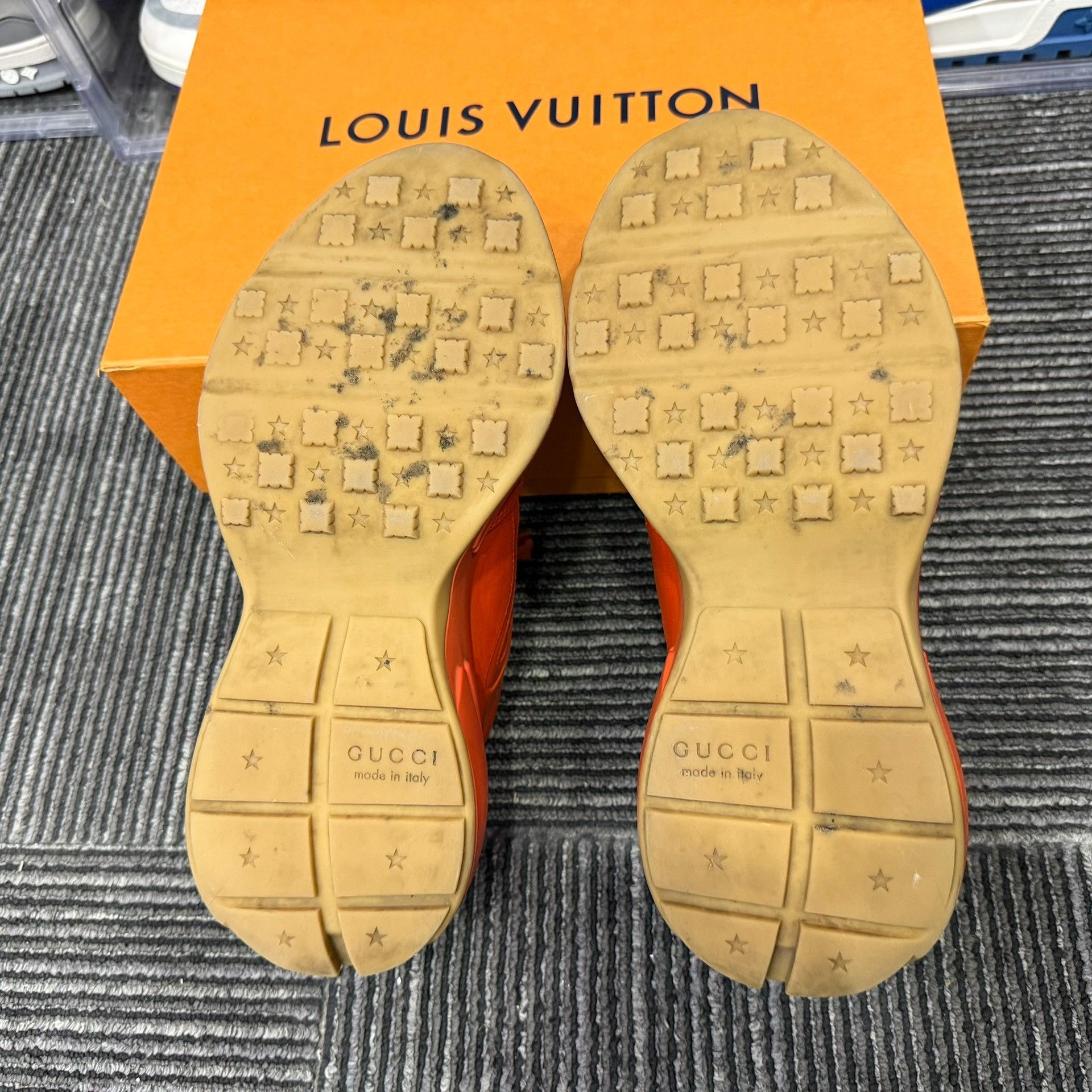 Gucci Gucci Orange Lowtop Sneakers 8 Men Size US 8 / EU 41 - 6 Thumbnail