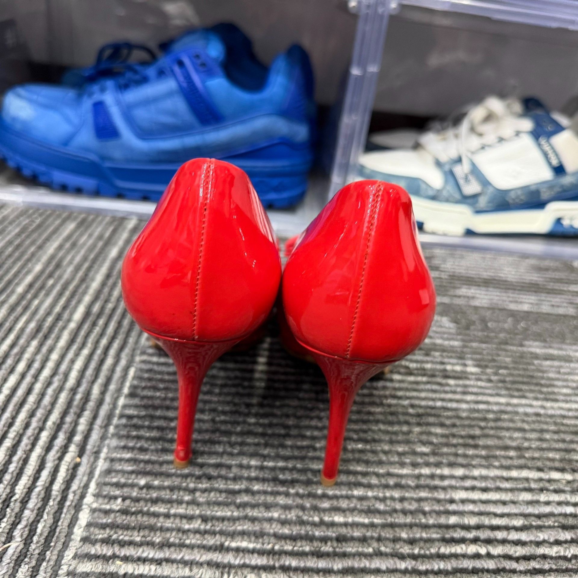 Salvatore Ferragamo Salvatore Ferragamo Red Lowtop Sneakers us_6 Women Size US 6 / IT 36 - 3 Thumbnail