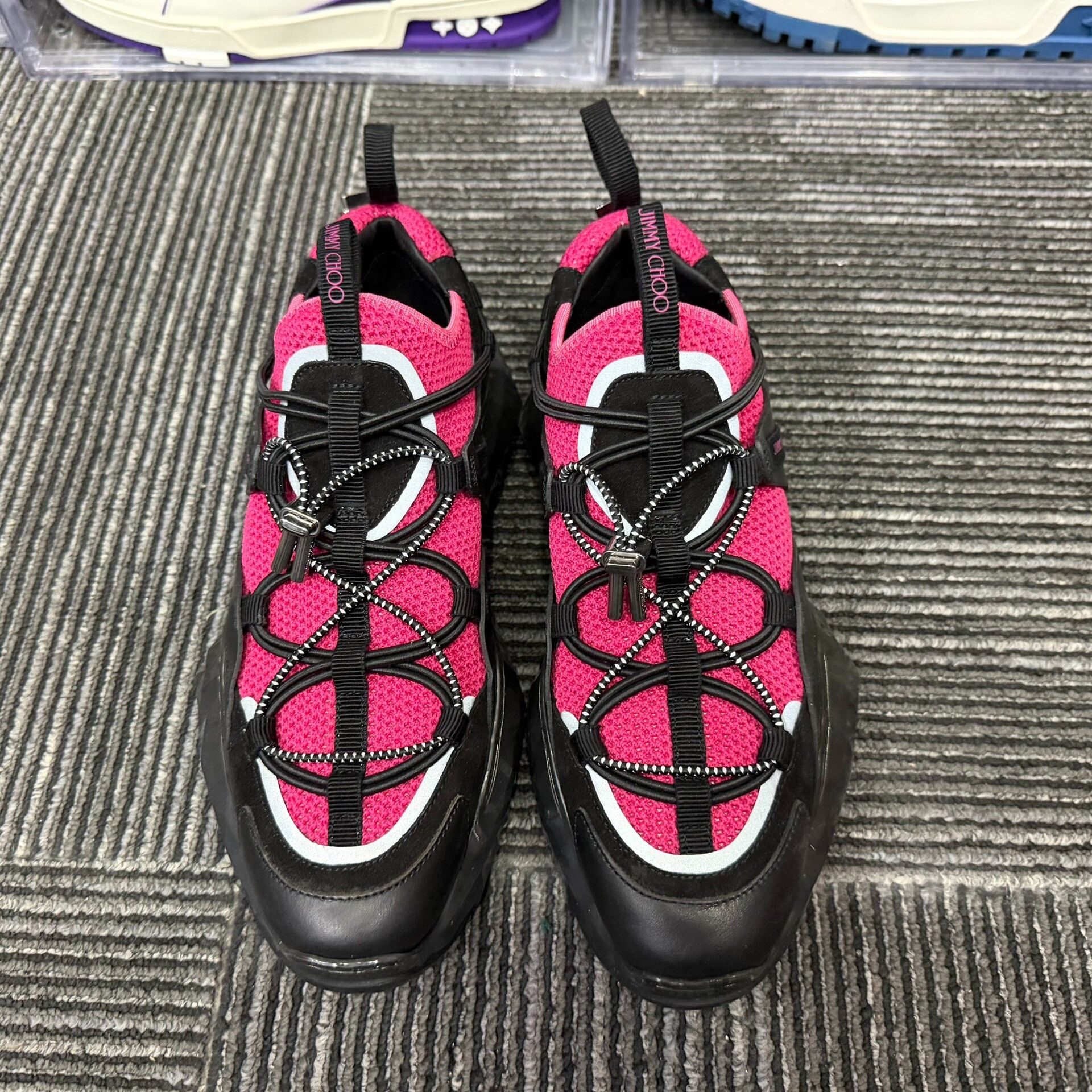 Jimmy Choo Jimmy Choo Casual Pink Lowtop Sneakers us_8 Women Size US 8 / IT 38 - 4 Thumbnail