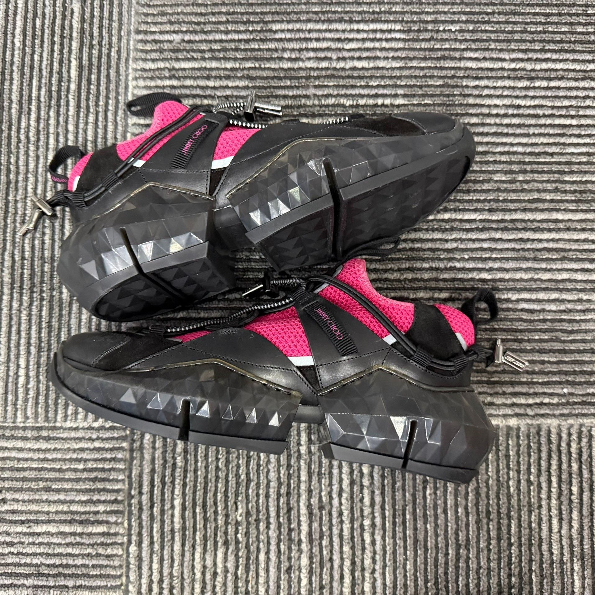 Jimmy Choo Jimmy Choo Casual Pink Lowtop Sneakers us_8 Women Size US 8 / IT 38 - 2 Thumbnail