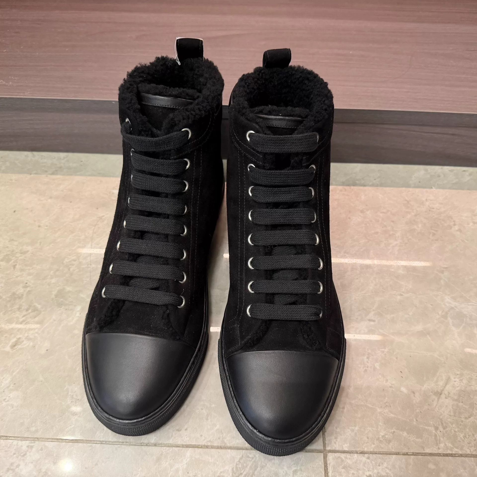 Hermes Hermes Thermal Black Hitop Sneakers 8 Men Size US 8 / EU 41 - 4 Thumbnail