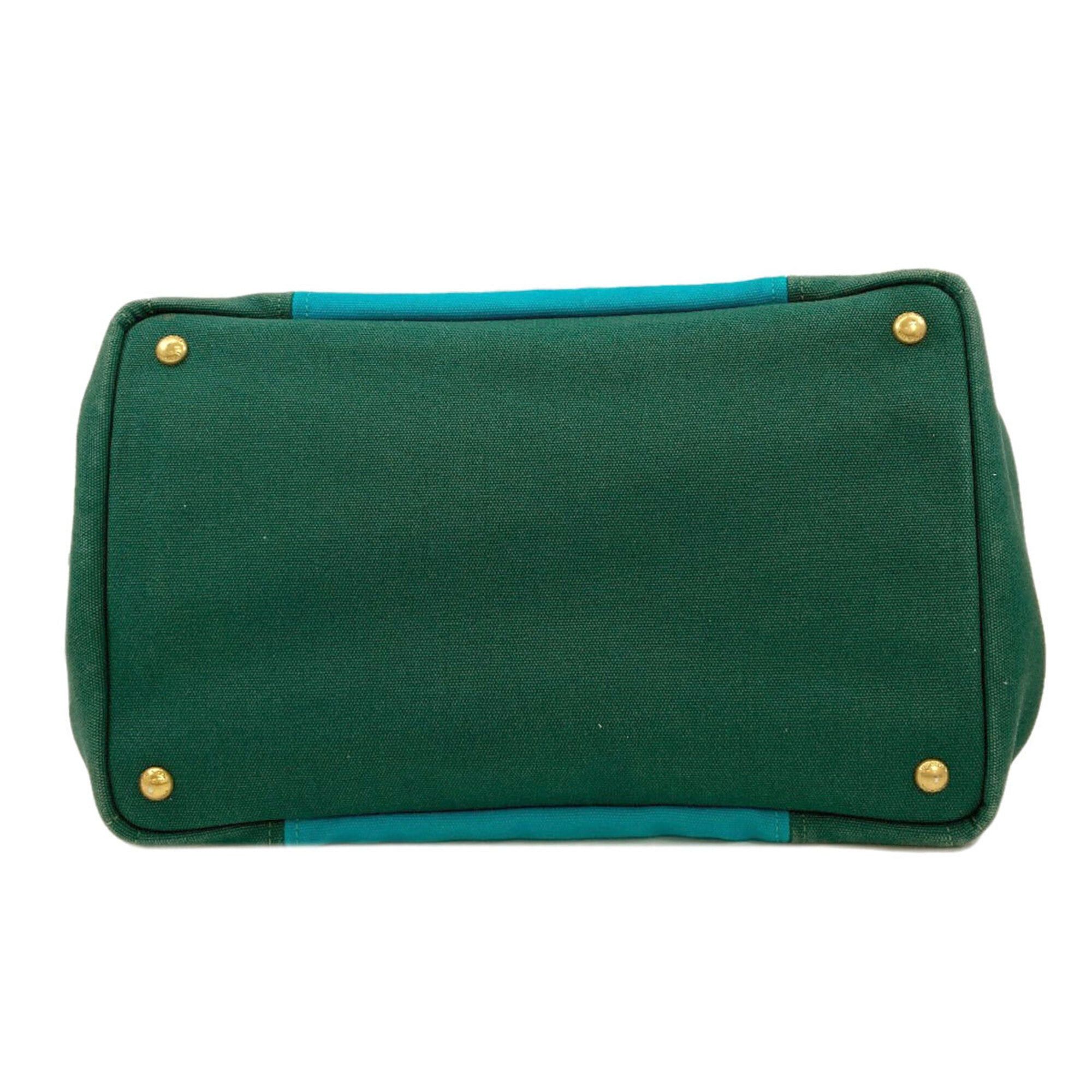 Prada Prada Canapa 2-Way Handbag, Canvas, Women's PRADA Size ONE SIZE - 4 Thumbnail