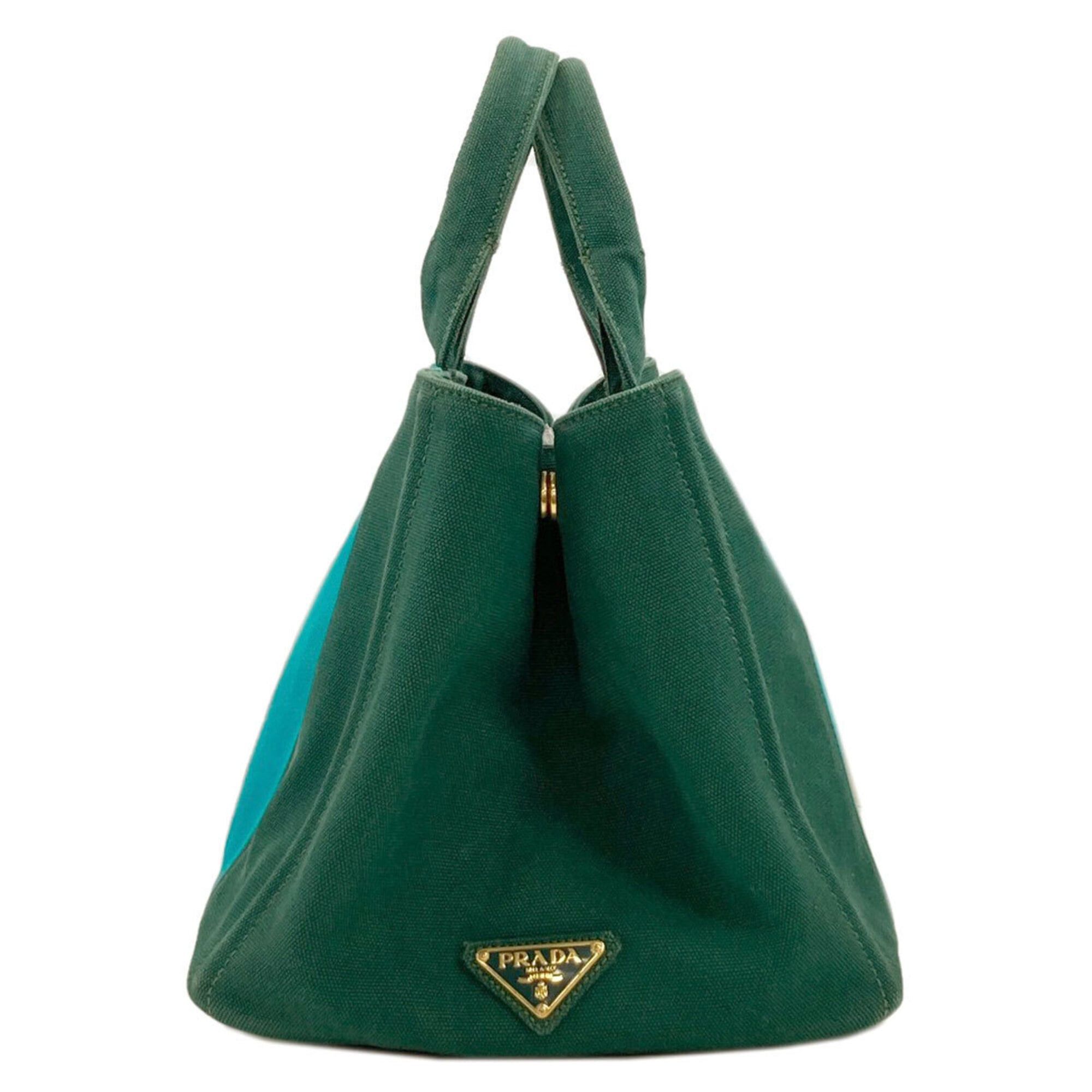Prada Prada Canapa 2-Way Handbag, Canvas, Women's PRADA Size ONE SIZE - 3 Thumbnail