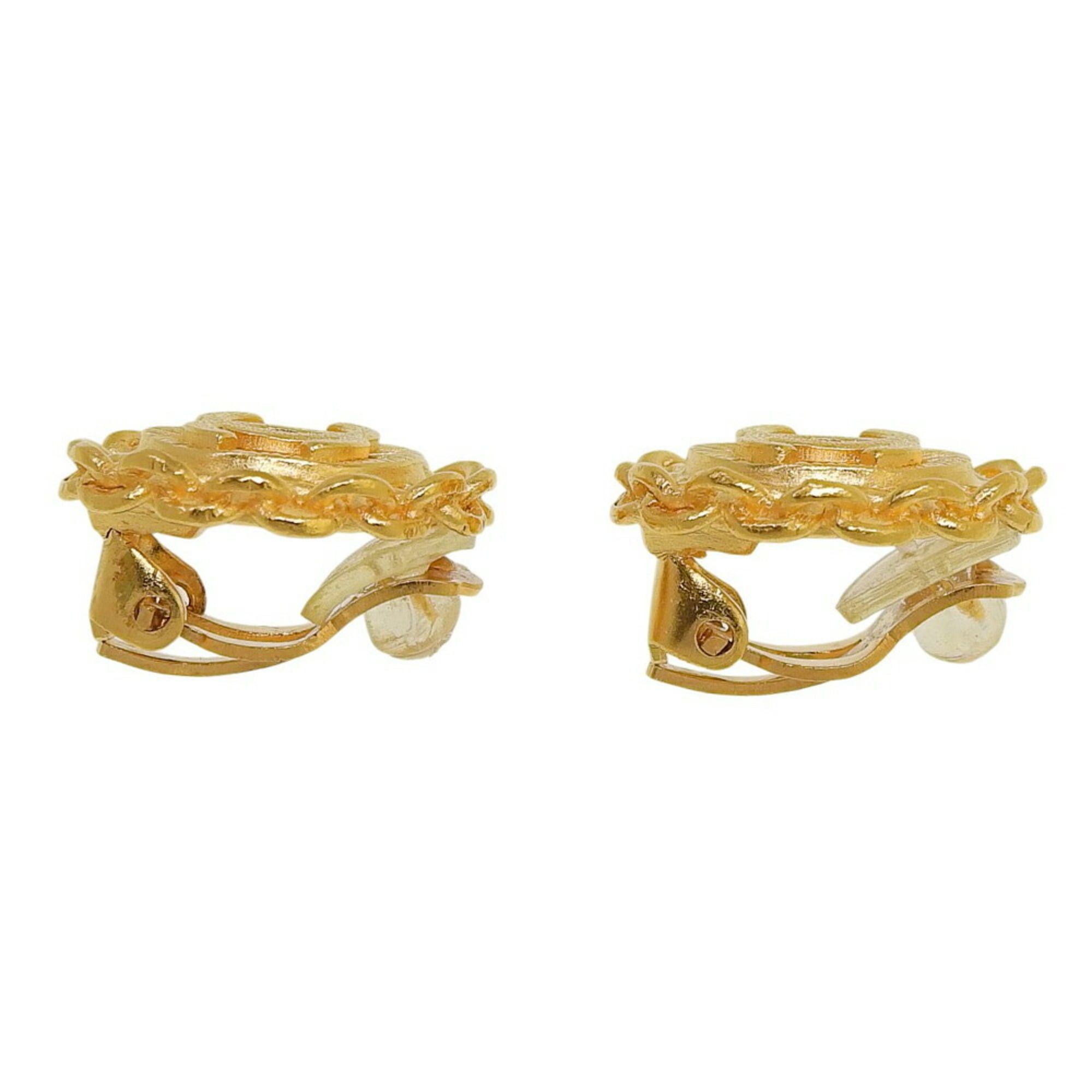 Chanel Chanel Coco Mark Earrings 96A Size ONE SIZE - 4 Thumbnail