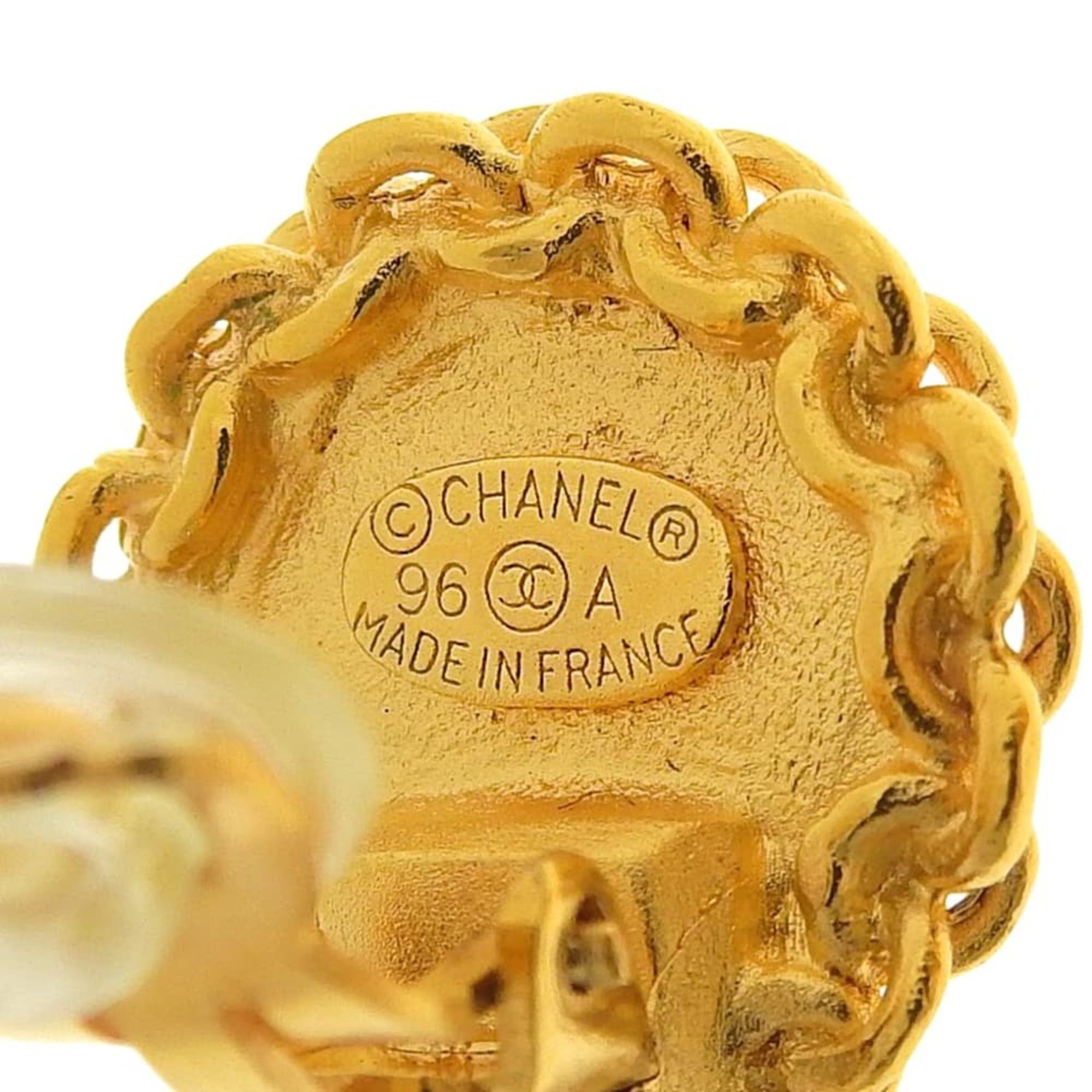 Chanel Chanel Coco Mark Earrings 96A Size ONE SIZE - 6 Thumbnail