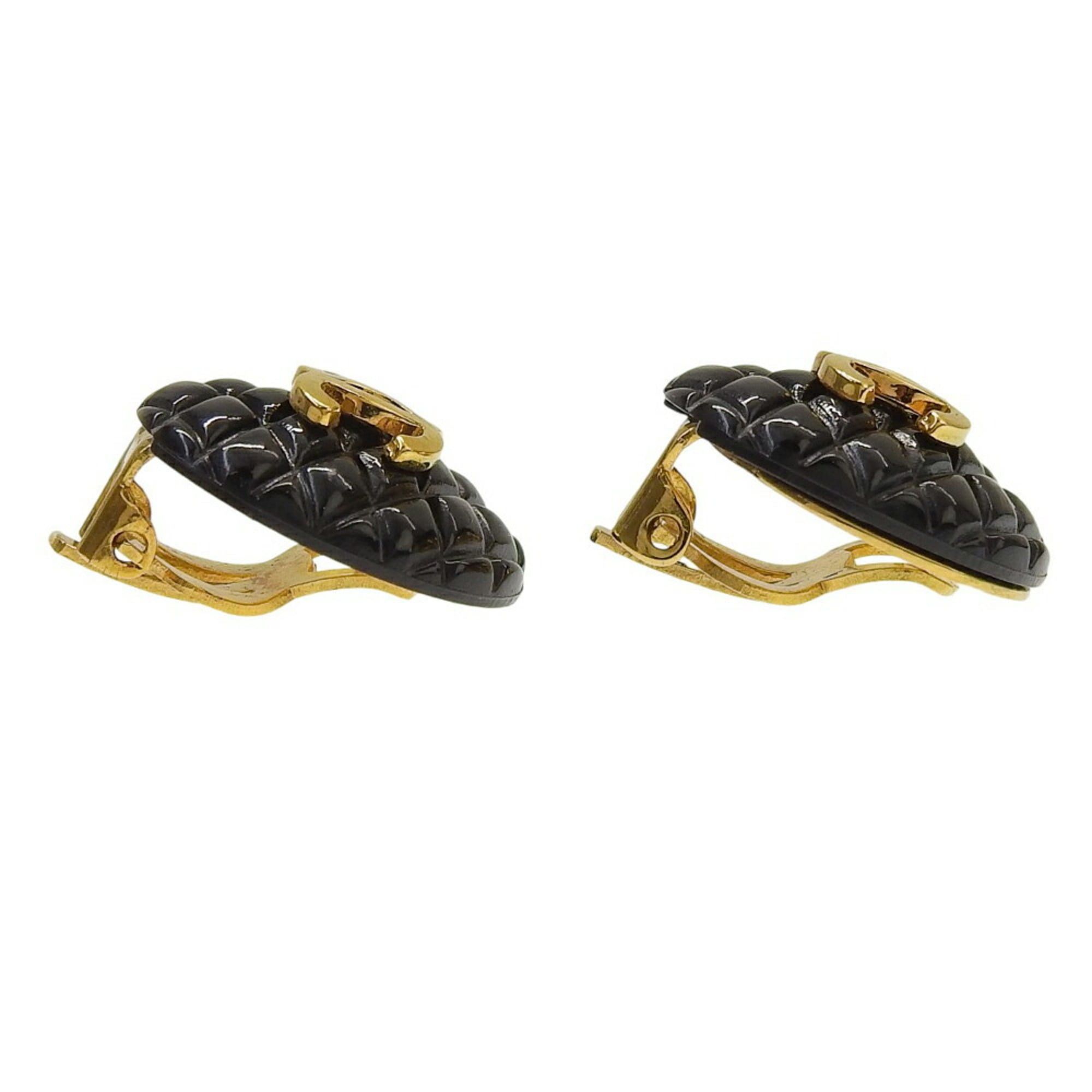 Chanel Chanel Coco Mark Earrings 94P Matelassé Size ONE SIZE - 4 Thumbnail