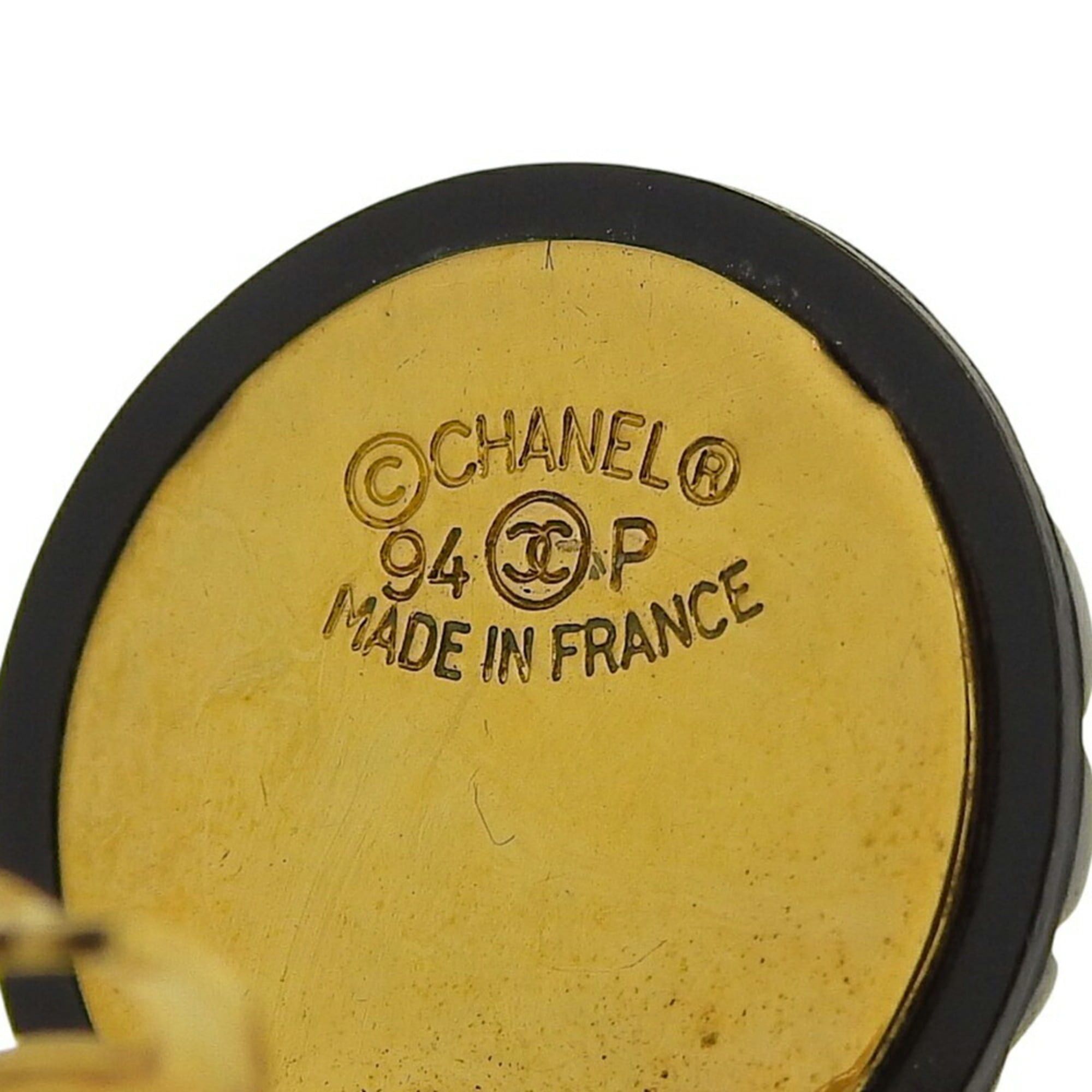 Chanel Chanel Coco Mark Earrings 94P Matelassé Size ONE SIZE - 6 Thumbnail