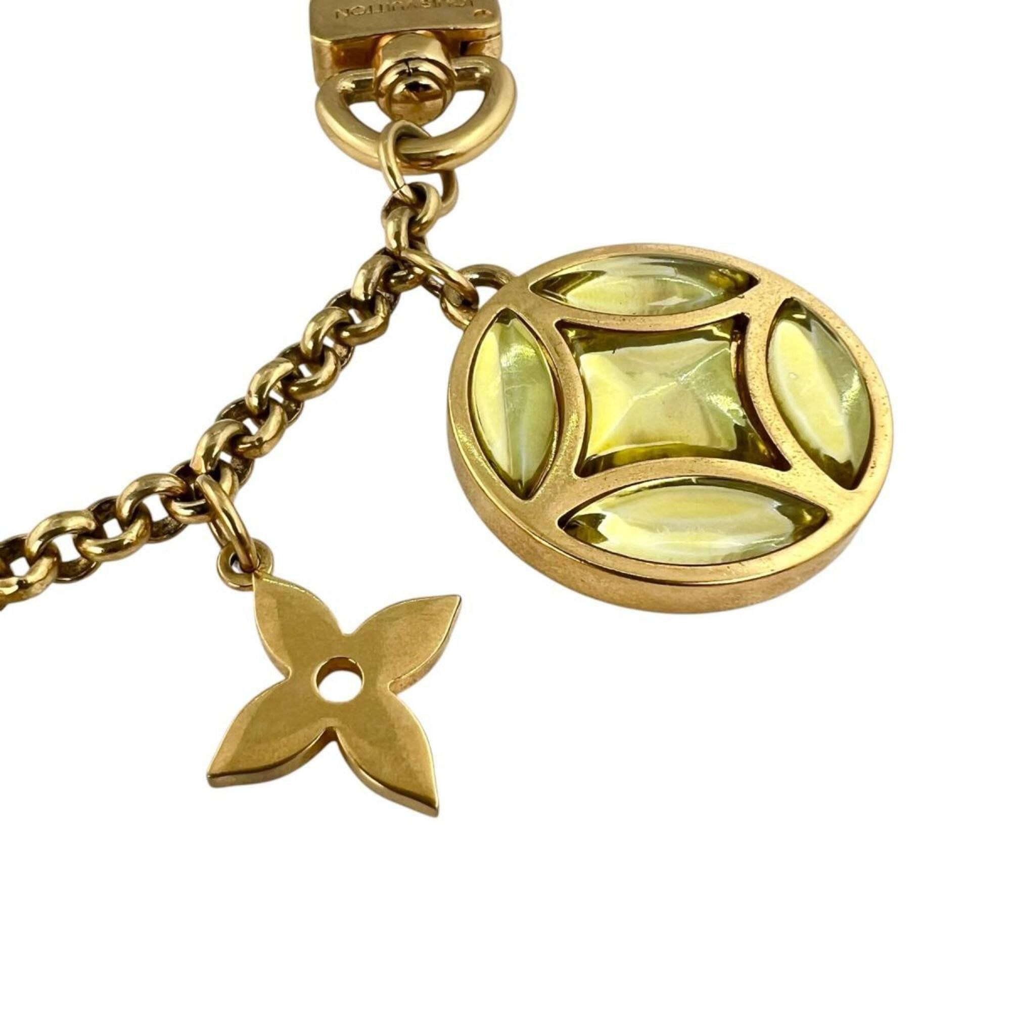 Louis Vuitton Louis Vuitton Keychain Ice Flower Porte Clés Chaine GP M66783 Gold Size ONE SIZE - 5 Thumbnail