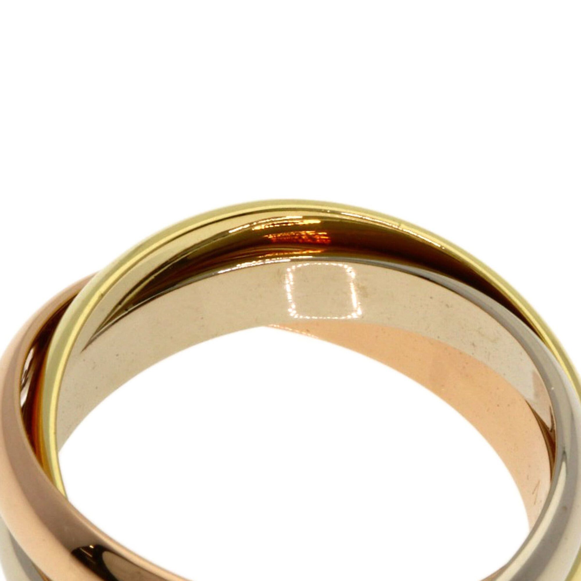 Cartier Cartier Trinity #55 Ring - 18K Yellow Gold/18K White Pink Gold Women's CARTIER Size ONE SIZE - 6 Thumbnail