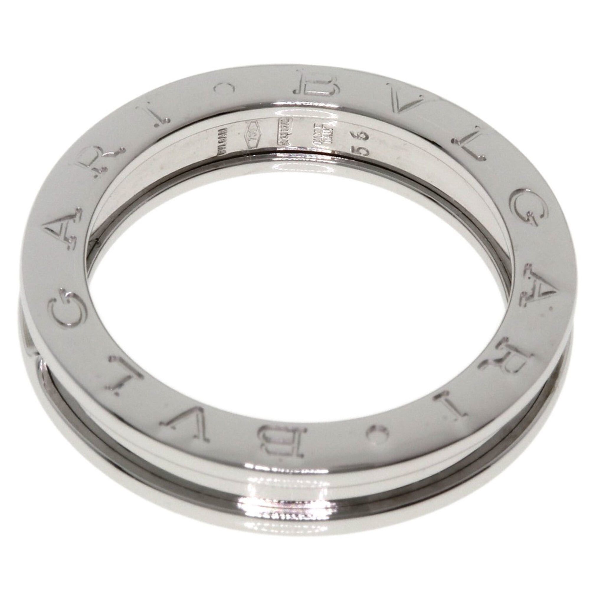 Bvlgari Bulgari B-zero1 1-band #56 Ring, 18K White Gold, Women's BVLGARI Size ONE SIZE - 4 Thumbnail