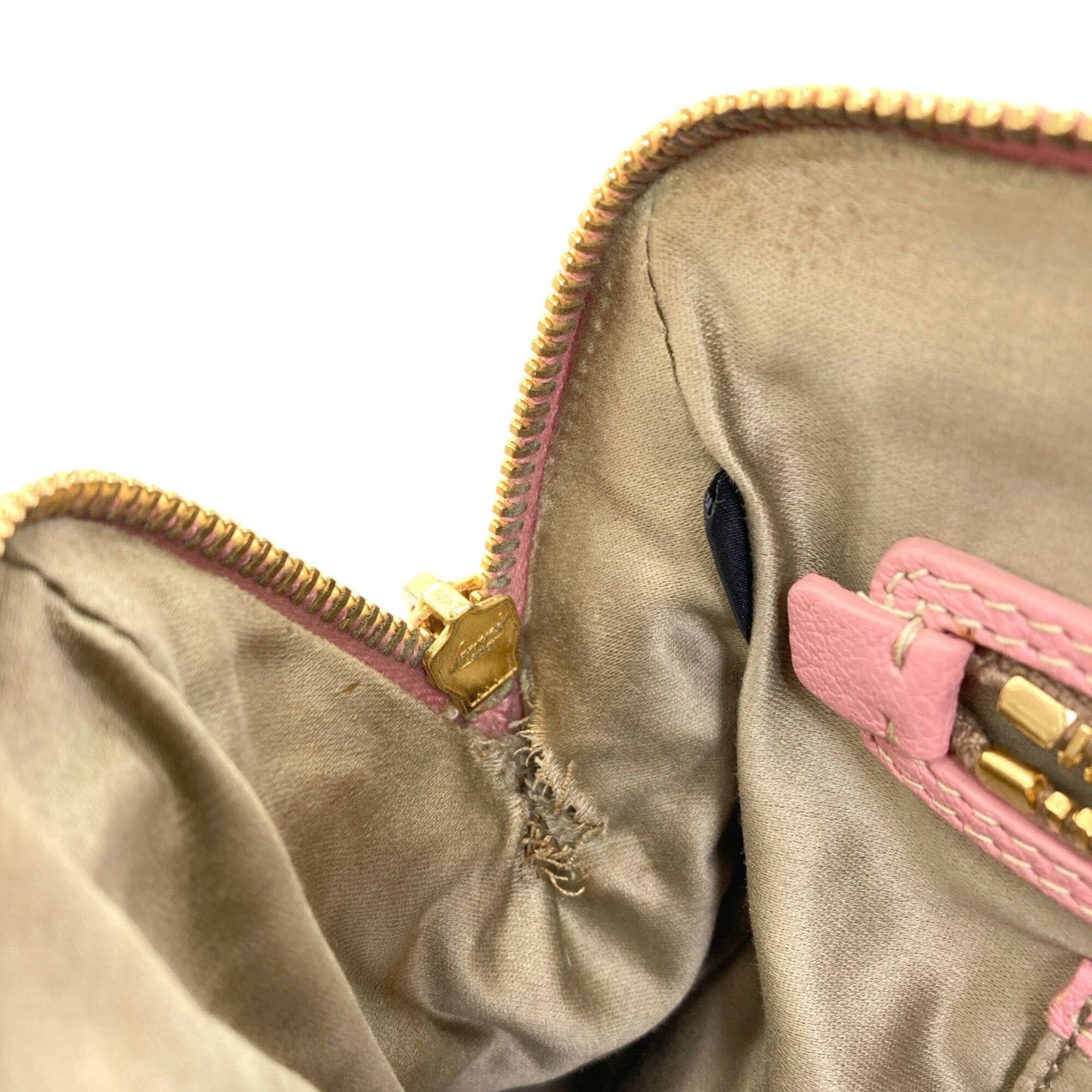 Miu Miu Miu Miu Miu Madras 2-Way Leather Handbag for Women Size ONE SIZE - 11 Thumbnail