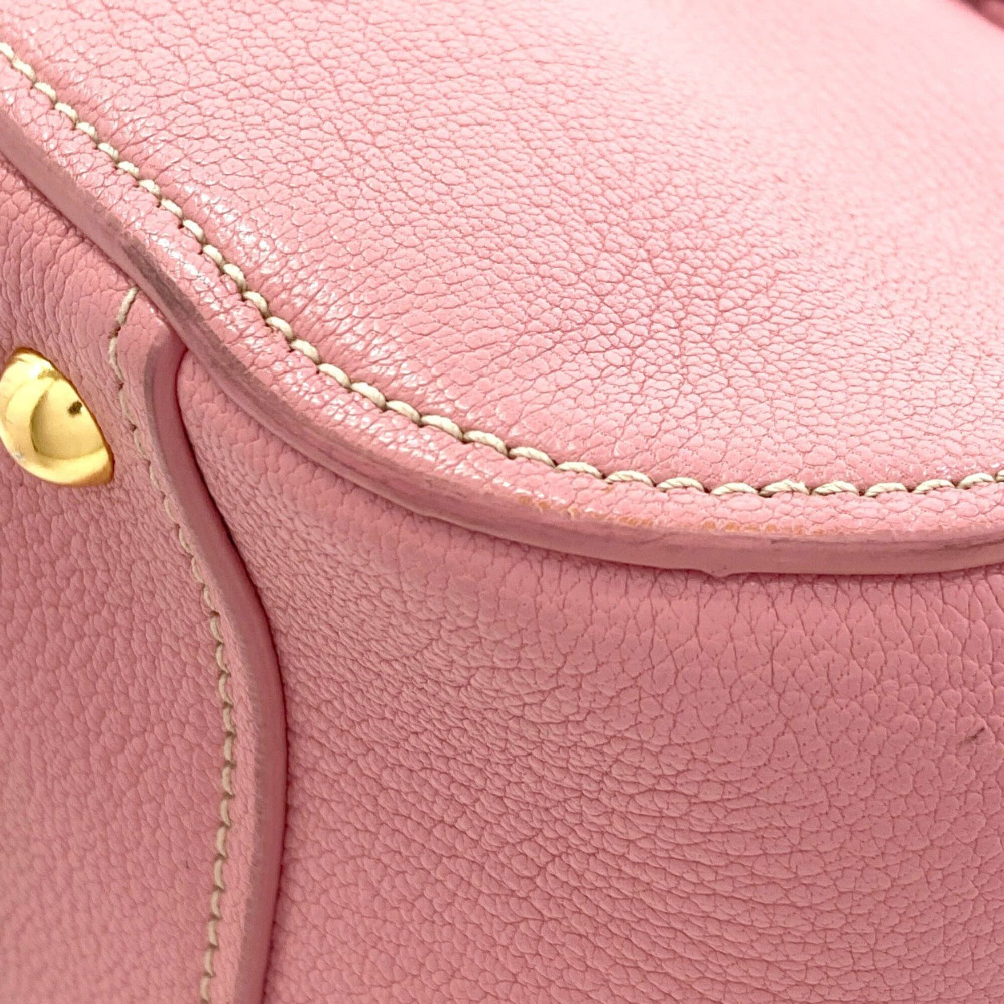 Miu Miu Miu Miu Miu Madras 2-Way Leather Handbag for Women Size ONE SIZE - 24 Thumbnail