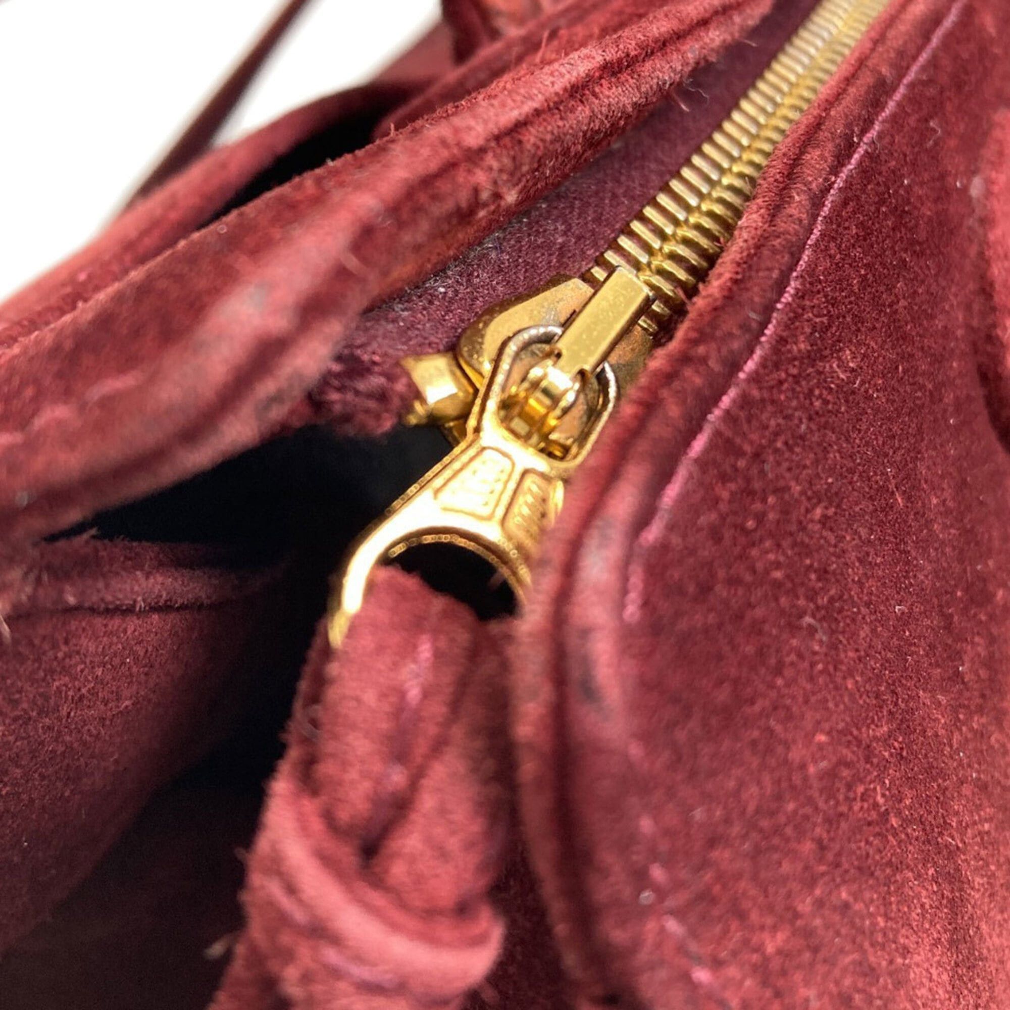 Chanel Chanel Coco Mark Gold Hardware Tote Bag Suede Women's CHANEL Size ONE SIZE - 15 Thumbnail