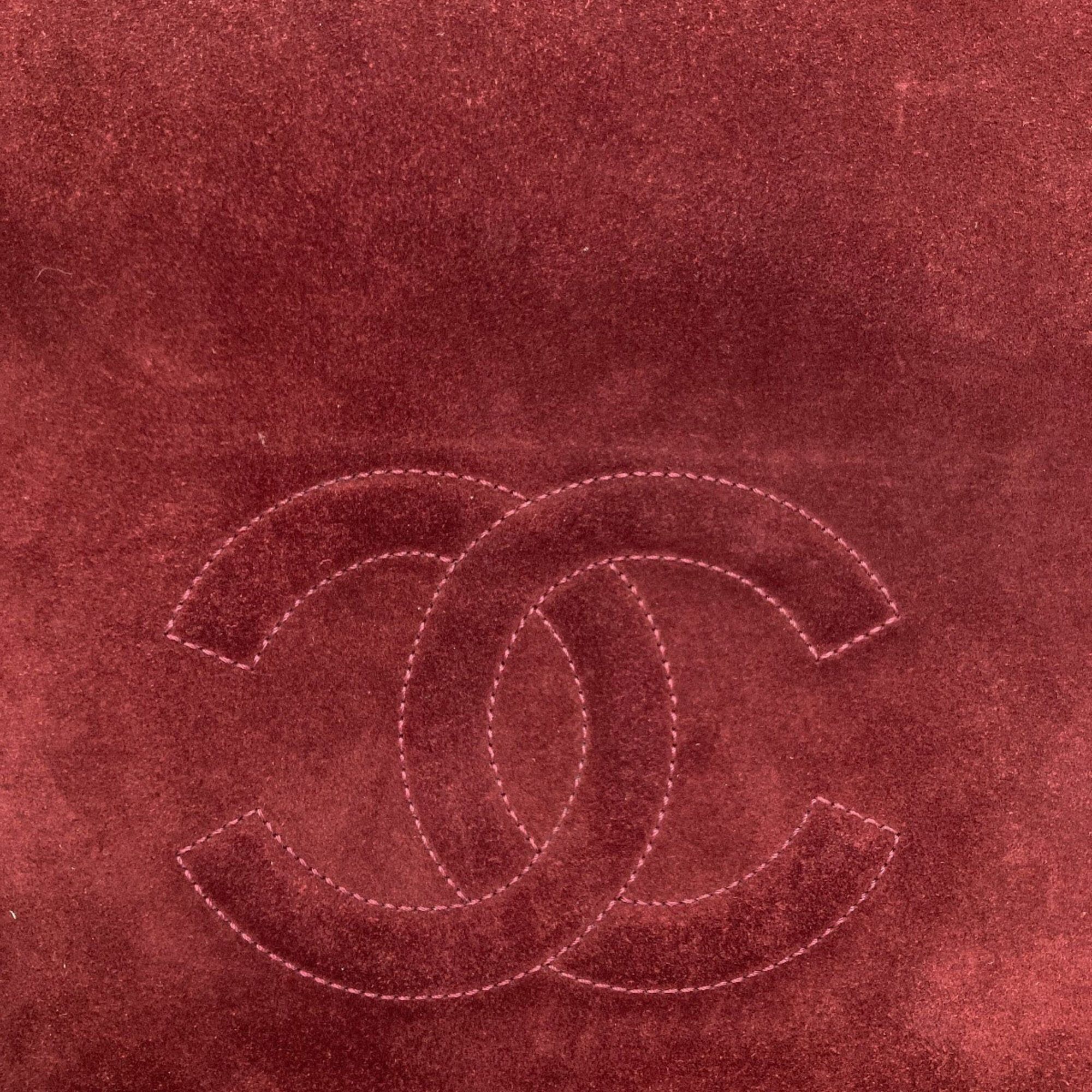 Chanel Chanel Coco Mark Gold Hardware Tote Bag Suede Women's CHANEL Size ONE SIZE - 13 Thumbnail