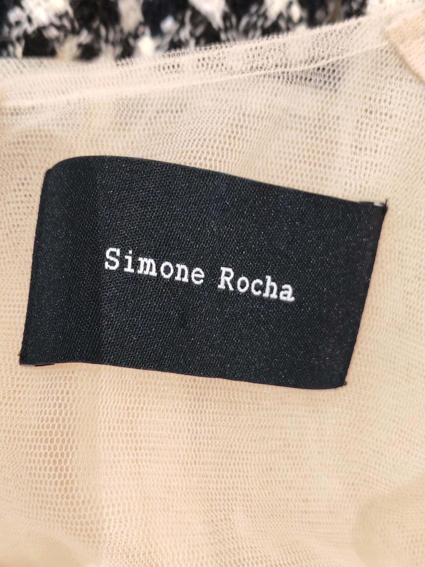Simone Rocha Simone Rocha Pearl Detail Midi Dress Size S / US 4 / IT 40 - 3 Thumbnail