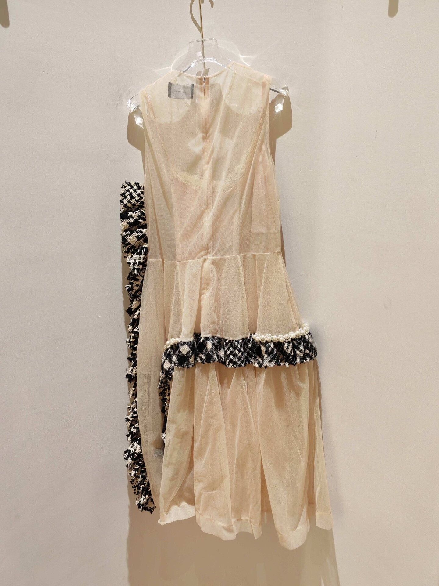 Simone Rocha Simone Rocha Pearl Detail Midi Dress Size S / US 4 / IT 40 - 6 Thumbnail