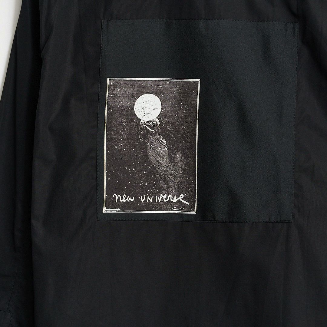 OAMC OAMC Men's Black Embroidered Shirt Size US M / EU 48-50 / 2 - 5 Thumbnail