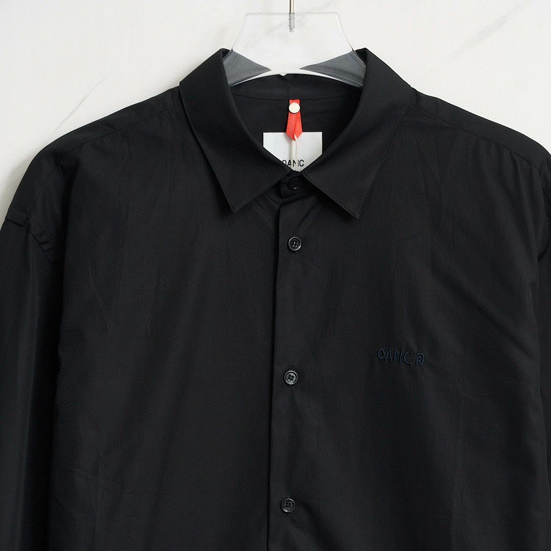 OAMC OAMC Men's Black Embroidered Shirt Size US M / EU 48-50 / 2 - 2 Thumbnail