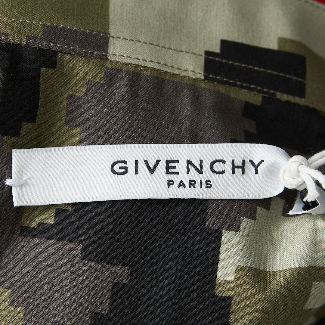 Givenchy Givenchy Men's Camouflage Collared Shirt Size US XXS / EU 40 - 7 Thumbnail