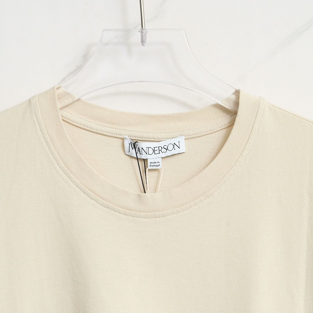 JW Anderson JW Anderson Men's Logo Embroidered Cotton Tee Size US S / EU 44-46 / 1 - 2 Thumbnail