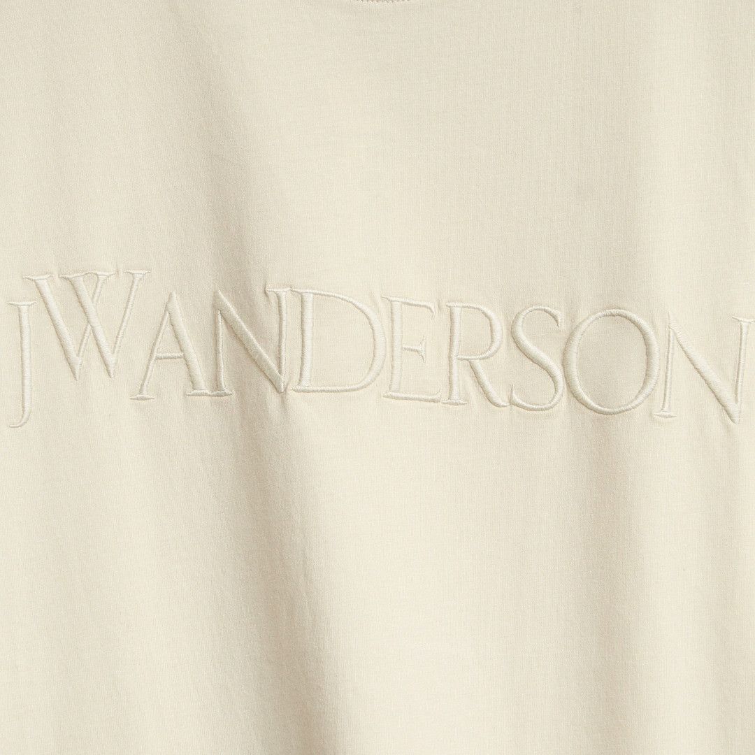 JW Anderson JW Anderson Men's Logo Embroidered Cotton Tee Size US S / EU 44-46 / 1 - 3 Thumbnail