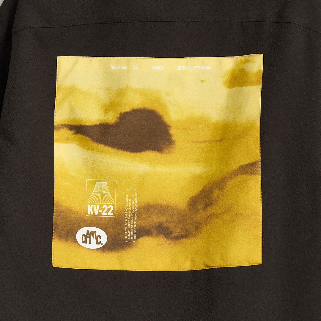 OAMC OAMC Men's Art Graphic Brown Jacket Size US S / EU 44-46 / 1 - 4 Thumbnail