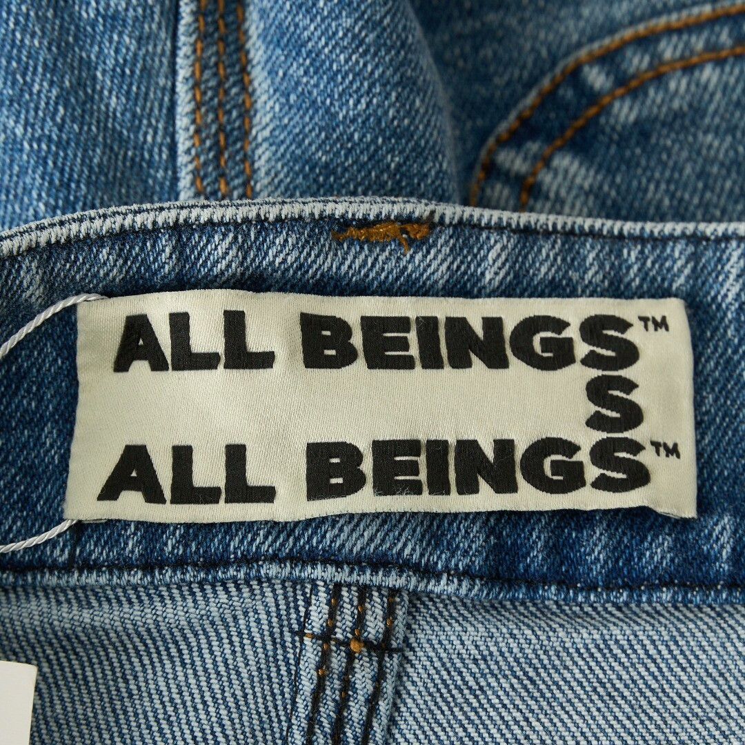Allsaints All beings Men's Washed Denim Shorts Size US 28 / EU 44 - 7 Thumbnail