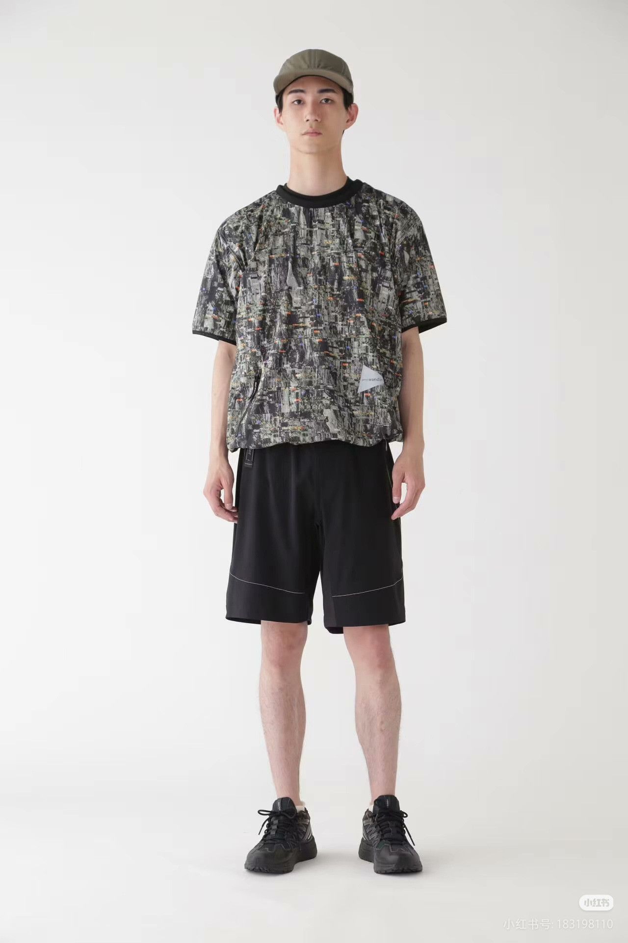 And Wander And Wander Men's Pattern All-Over Print T-Shirt Size US M / EU 48-50 / 2 - 8 Thumbnail