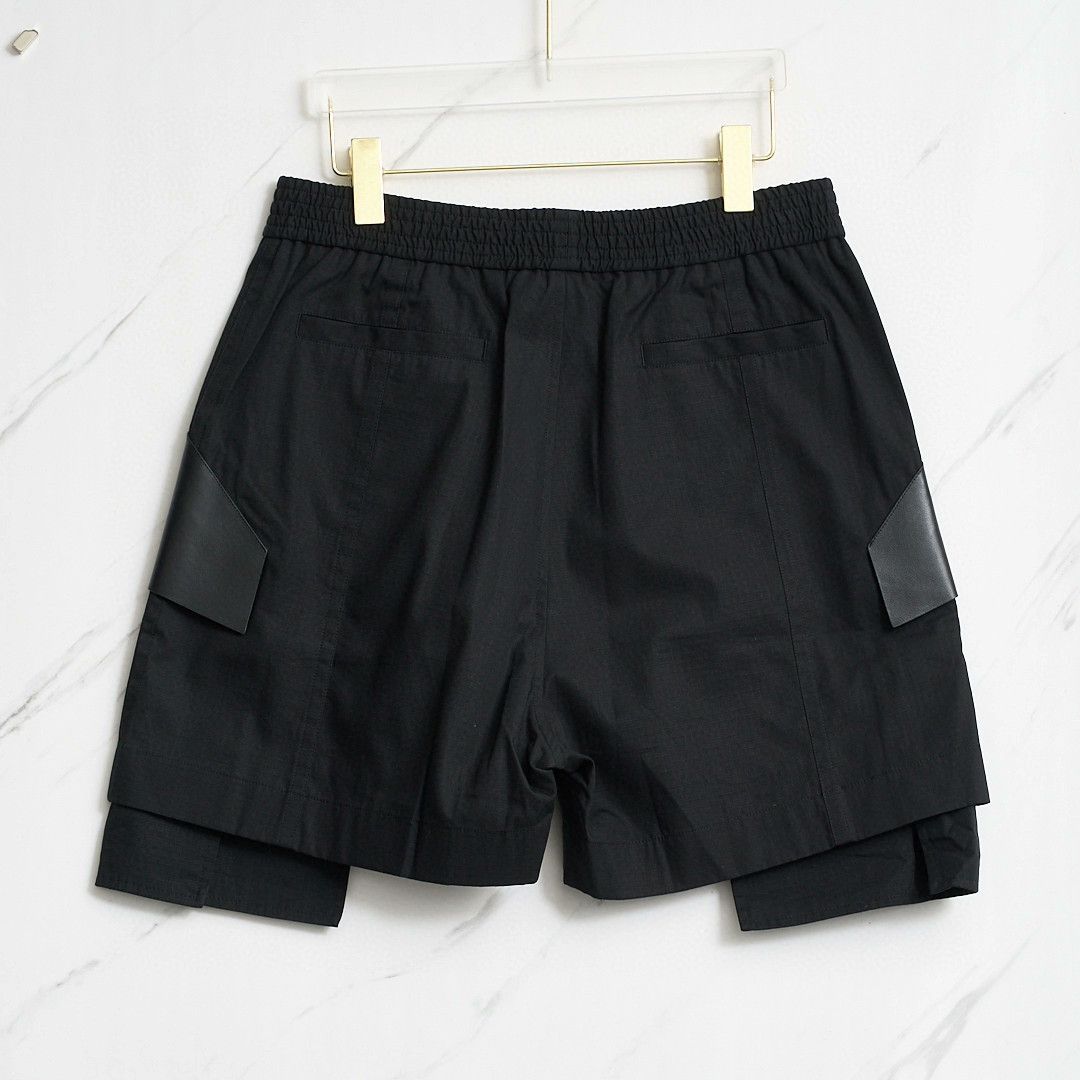 1017 ALYX 9SM 1017 ALYX 9SM Men's Leather Paneled Shorts Size US 30 / EU 46 - 4 Thumbnail