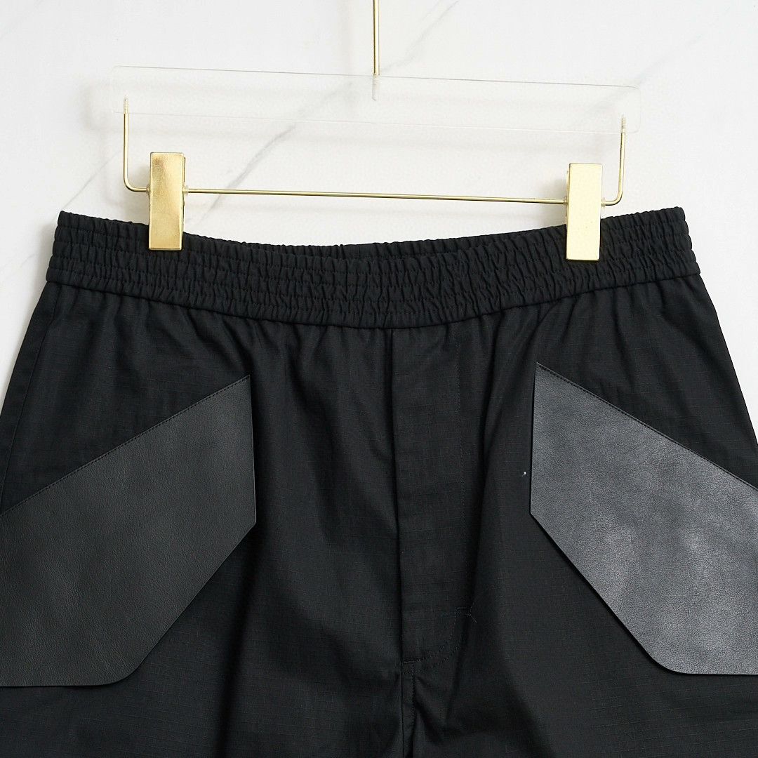 1017 ALYX 9SM 1017 ALYX 9SM Men's Leather Paneled Shorts Size US 30 / EU 46 - 2 Thumbnail