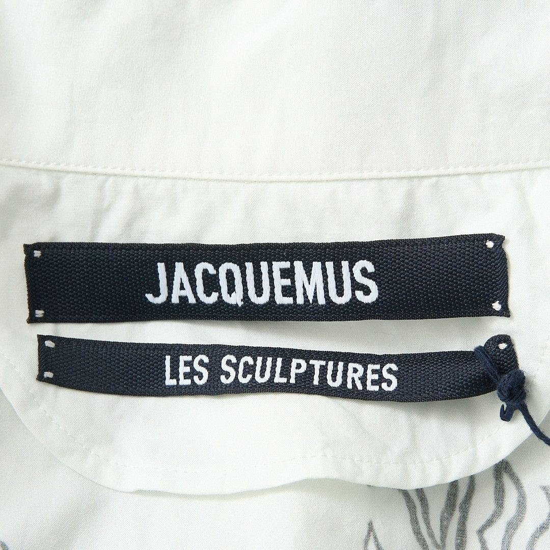Jacquemus Jacquemus Men's Graffiti Print Shirt Size US M / EU 48-50 / 2 - 7 Thumbnail